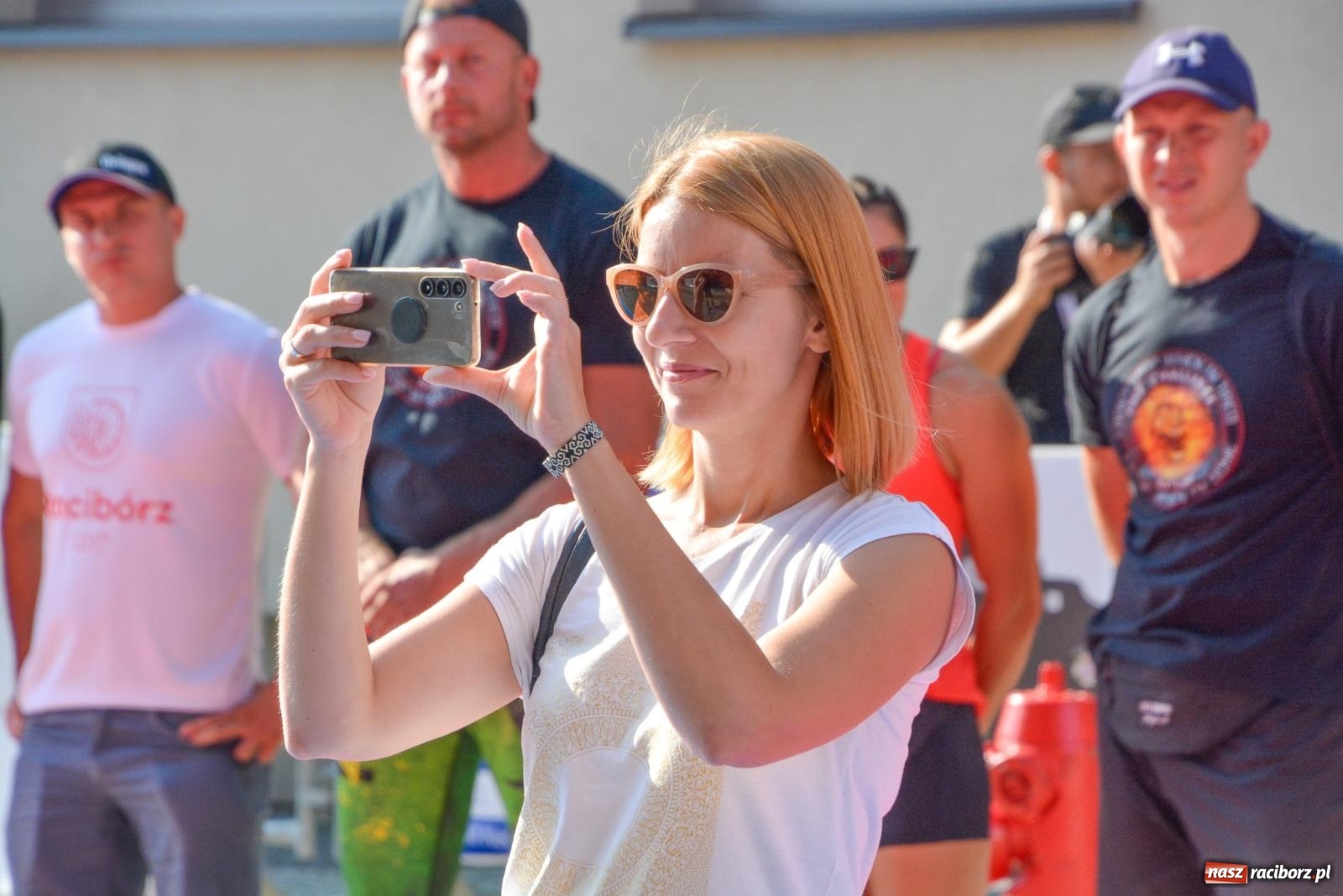 Zdjęcie w galerii na portalu naszraciborz.pl: Toughest Firefighter Racibórz - strażacka rywalizacja na pl. Dominikańskim [FOTO i WIDEO] wiadomości z regionu