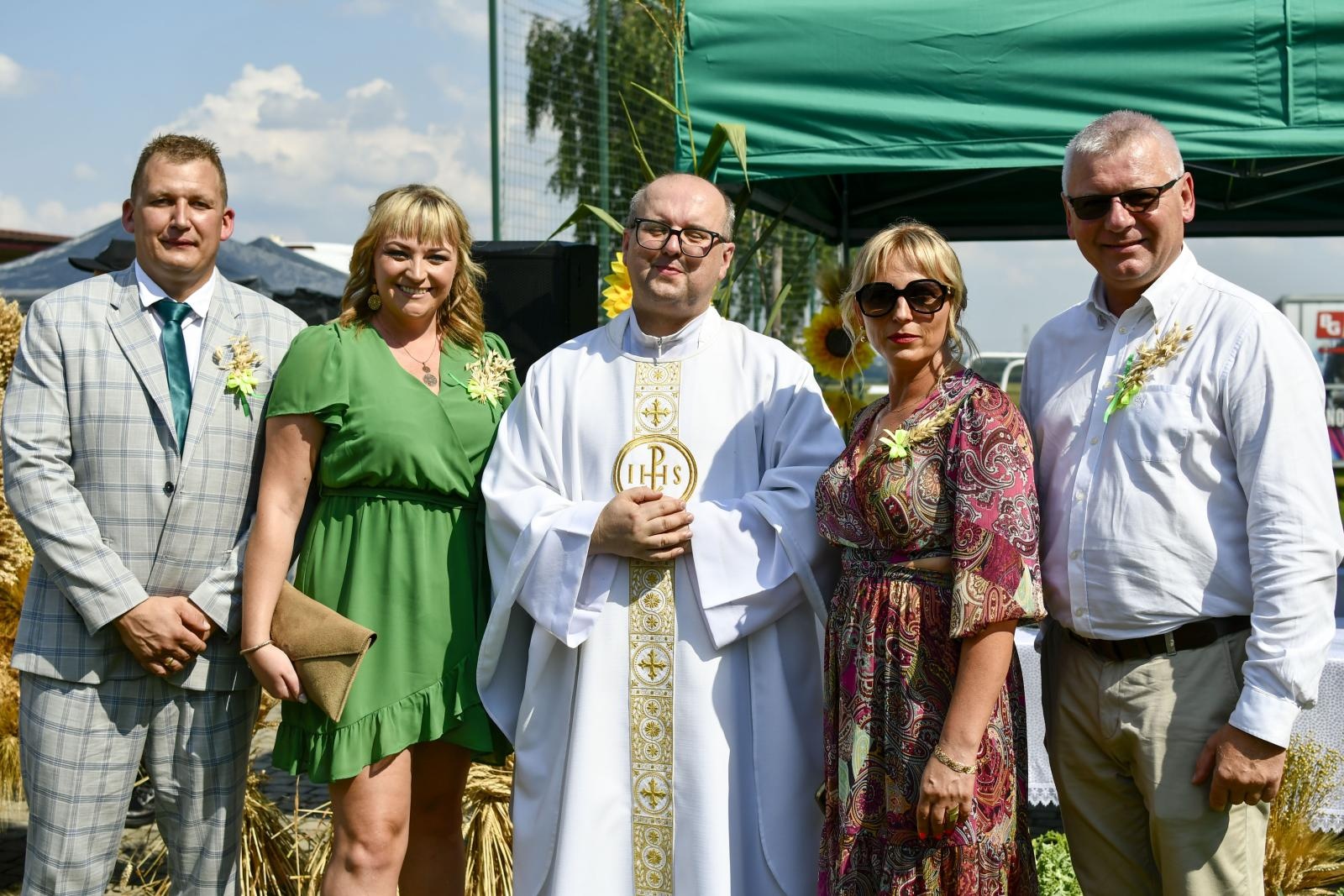 Zdjęcie w galerii na portalu naszraciborz.pl: W Łańcach odbyły się dożynki. Pierwsze w powiecie [FOTO i WIDEO] wiadomości z regionu