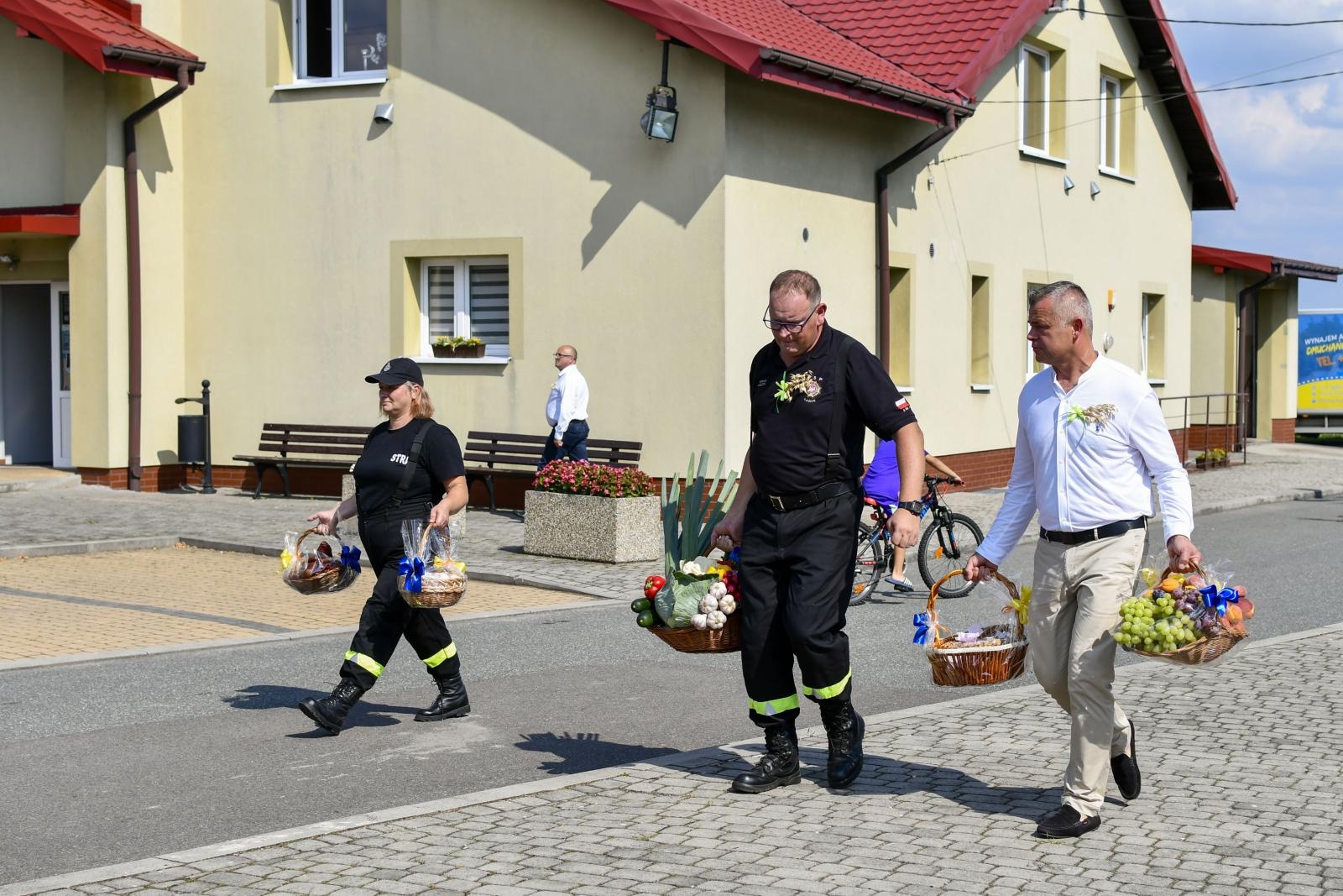 Zdjęcie w galerii na portalu naszraciborz.pl: W Łańcach odbyły się dożynki. Pierwsze w powiecie [FOTO i WIDEO] wiadomości z regionu