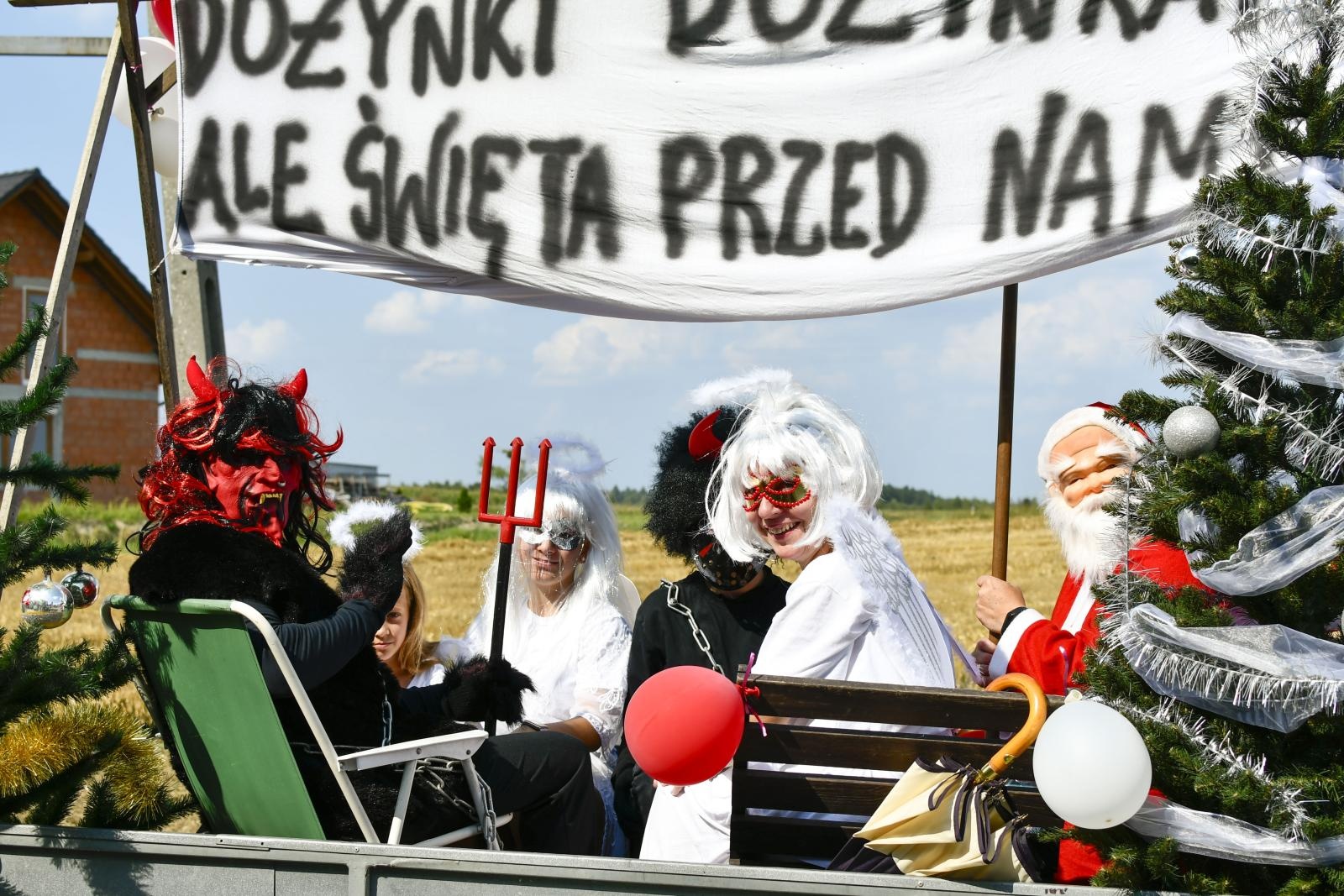 Zdjęcie w galerii na portalu naszraciborz.pl: W Łańcach odbyły się dożynki. Pierwsze w powiecie [FOTO i WIDEO] wiadomości z regionu