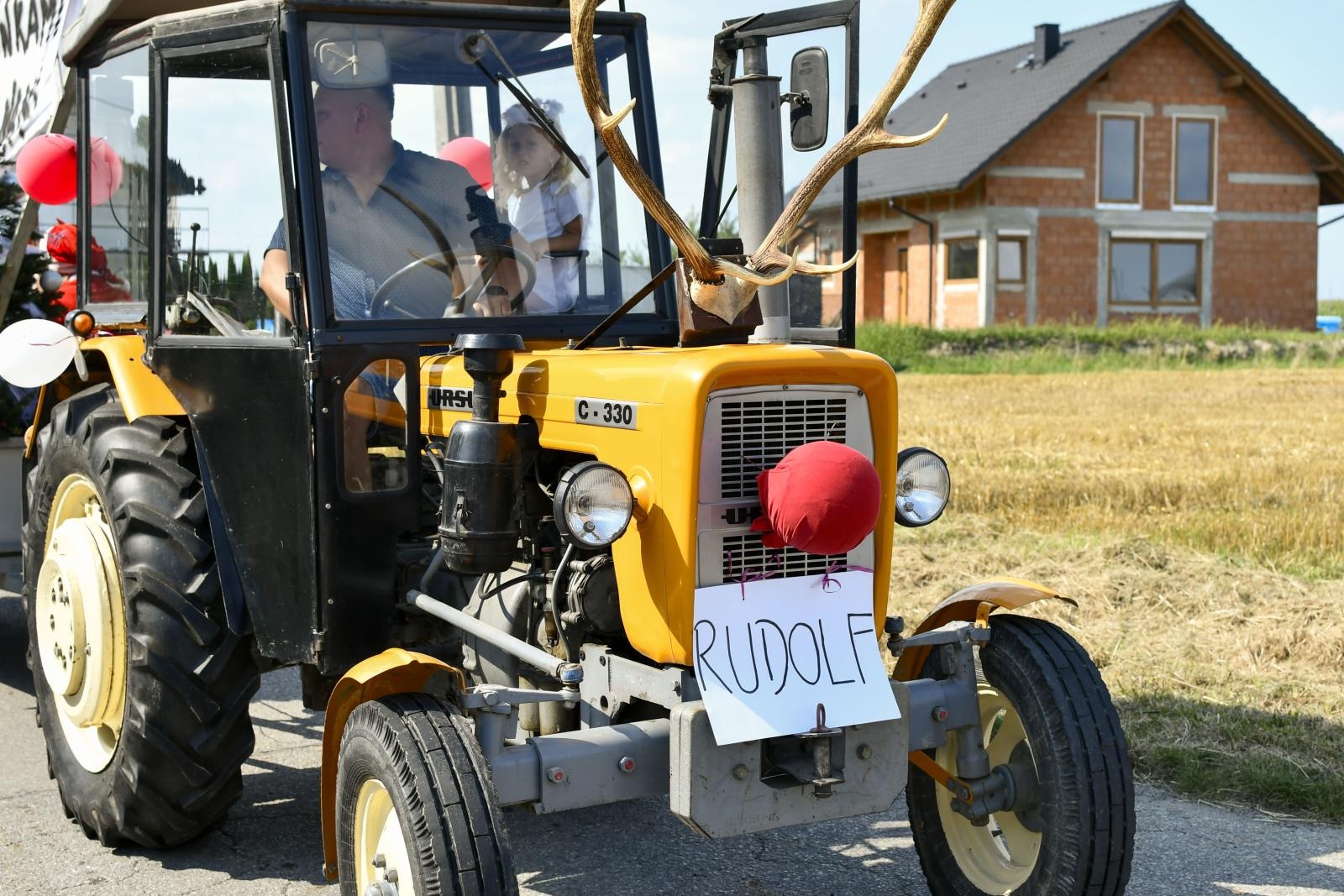 Zdjęcie w galerii na portalu naszraciborz.pl: W Łańcach odbyły się dożynki. Pierwsze w powiecie [FOTO i WIDEO] wiadomości z regionu