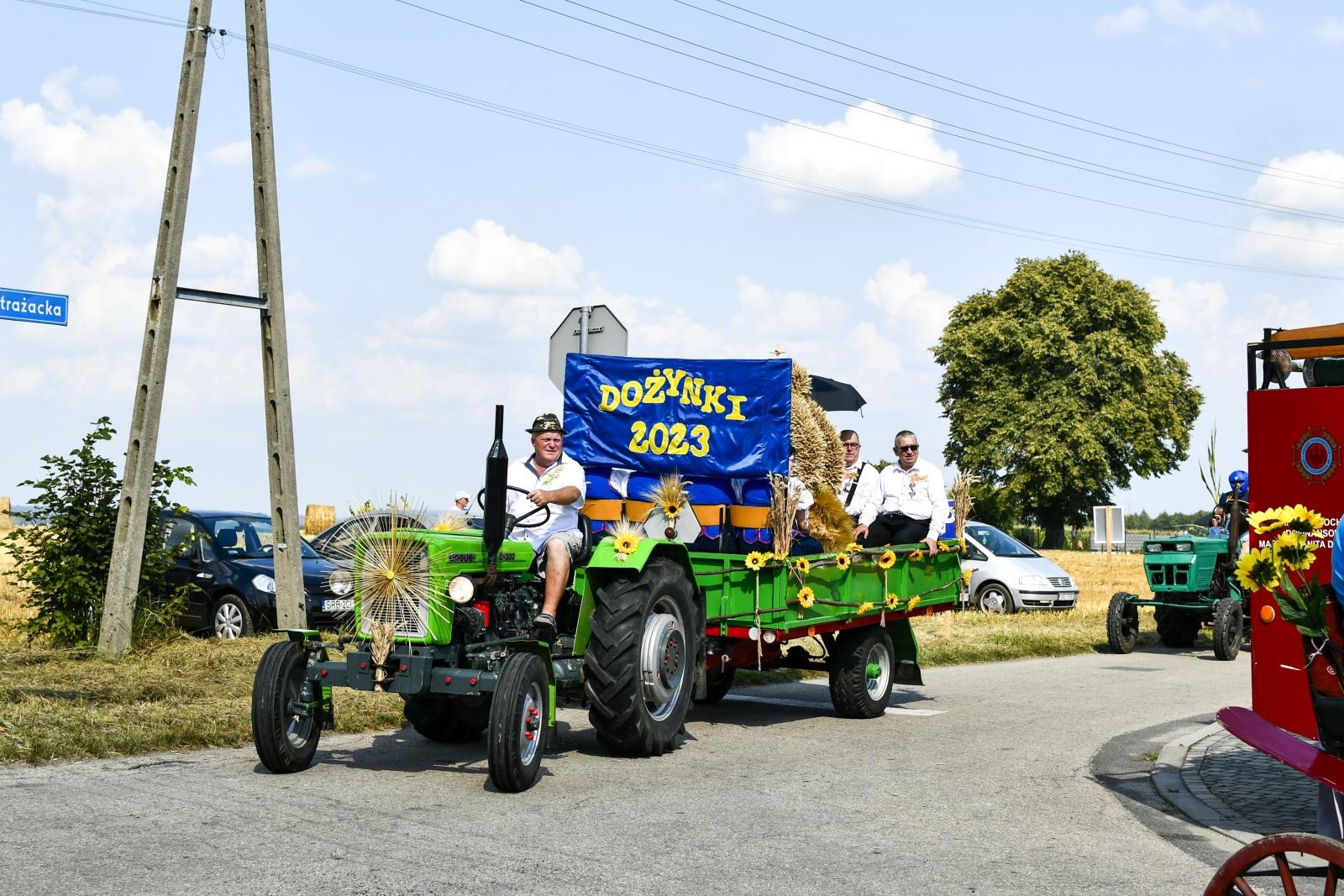 Zdjęcie w galerii na portalu naszraciborz.pl: W Łańcach odbyły się dożynki. Pierwsze w powiecie [FOTO i WIDEO] wiadomości z regionu