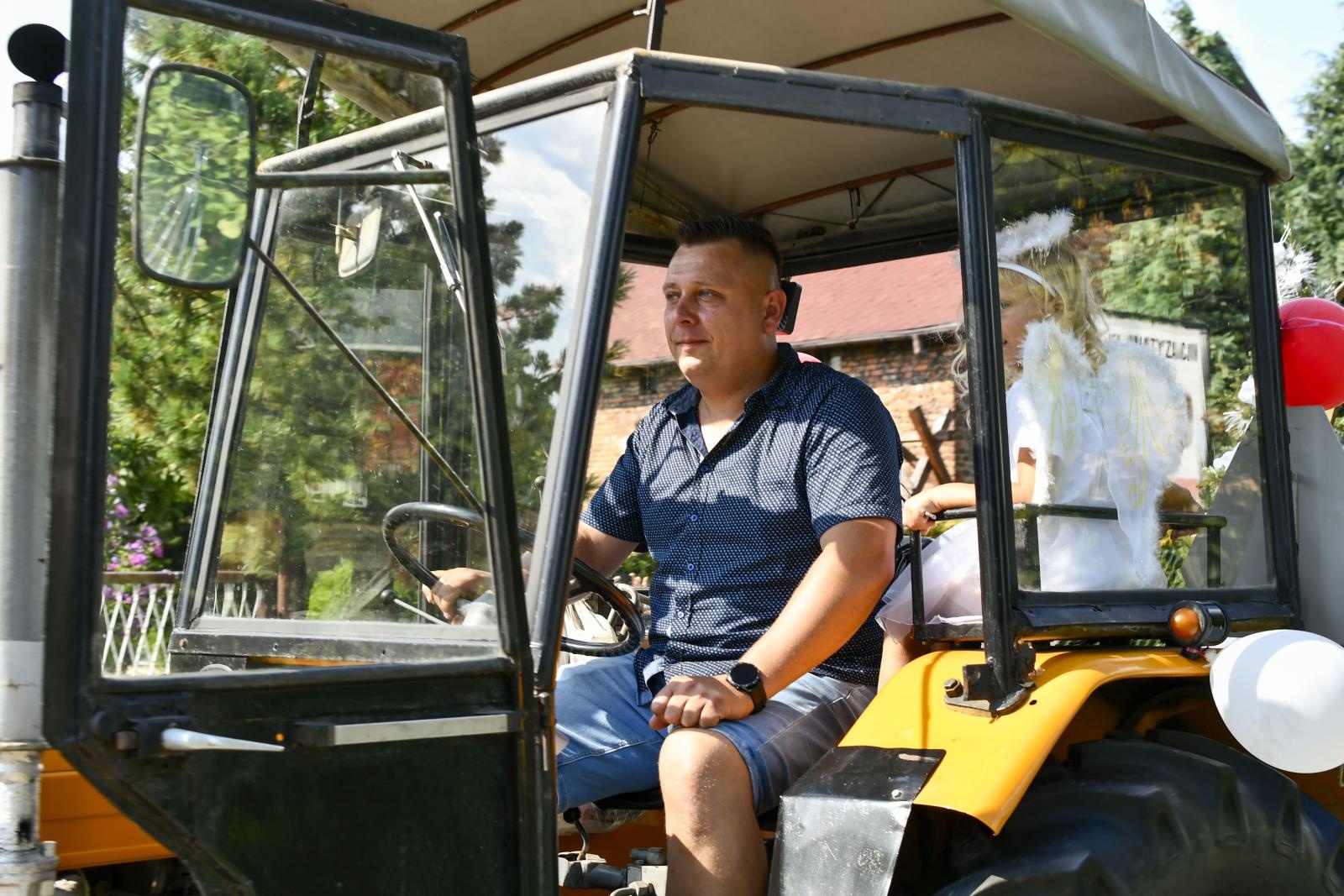 Zdjęcie w galerii na portalu naszraciborz.pl: W Łańcach odbyły się dożynki. Pierwsze w powiecie [FOTO i WIDEO] wiadomości z regionu