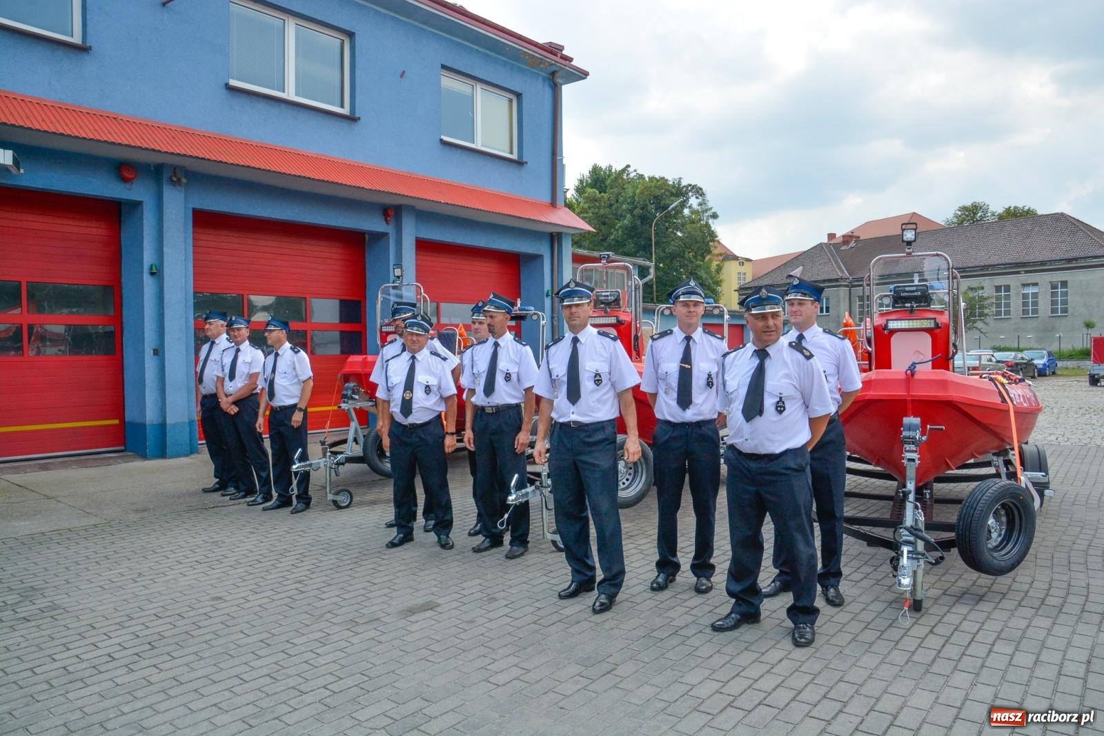 Zdjęcie w galerii na portalu naszraciborz.pl: Raciborskie OSP mają trzy nowe łodzie [FOTO i WIDEO] wiadomości z regionu