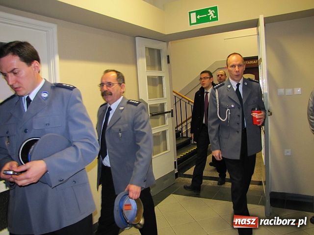 Zdjęcie w galerii na portalu naszraciborz.pl: Komendant omawiał tajne TAKTYKI wiadomości z regionu