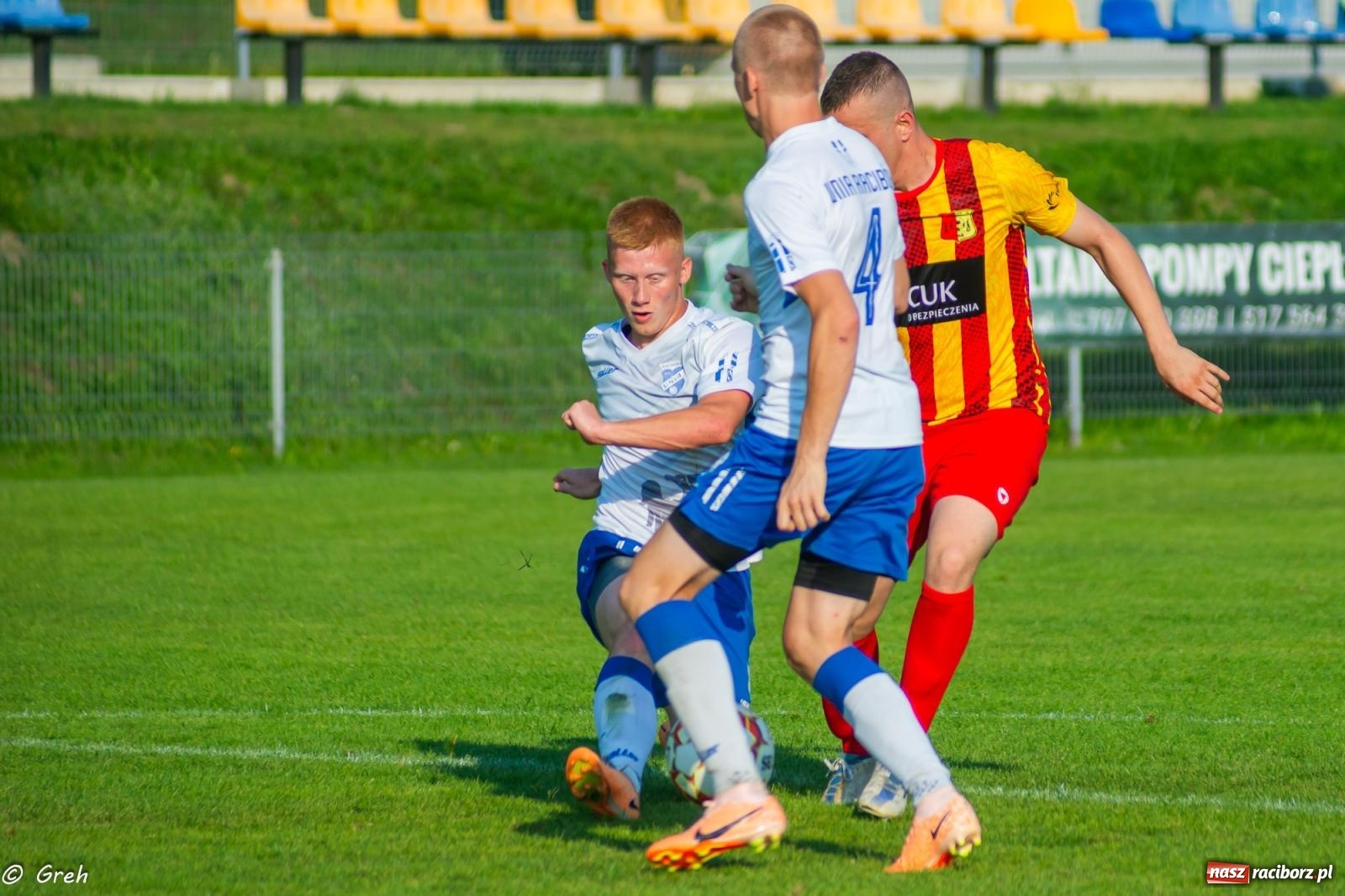 Zdjęcie w galerii na portalu naszraciborz.pl: Płomień z Połomi pochłonął Racibórz. Kolejny mecz Unii bez punktów [FOTO] wiadomości z regionu