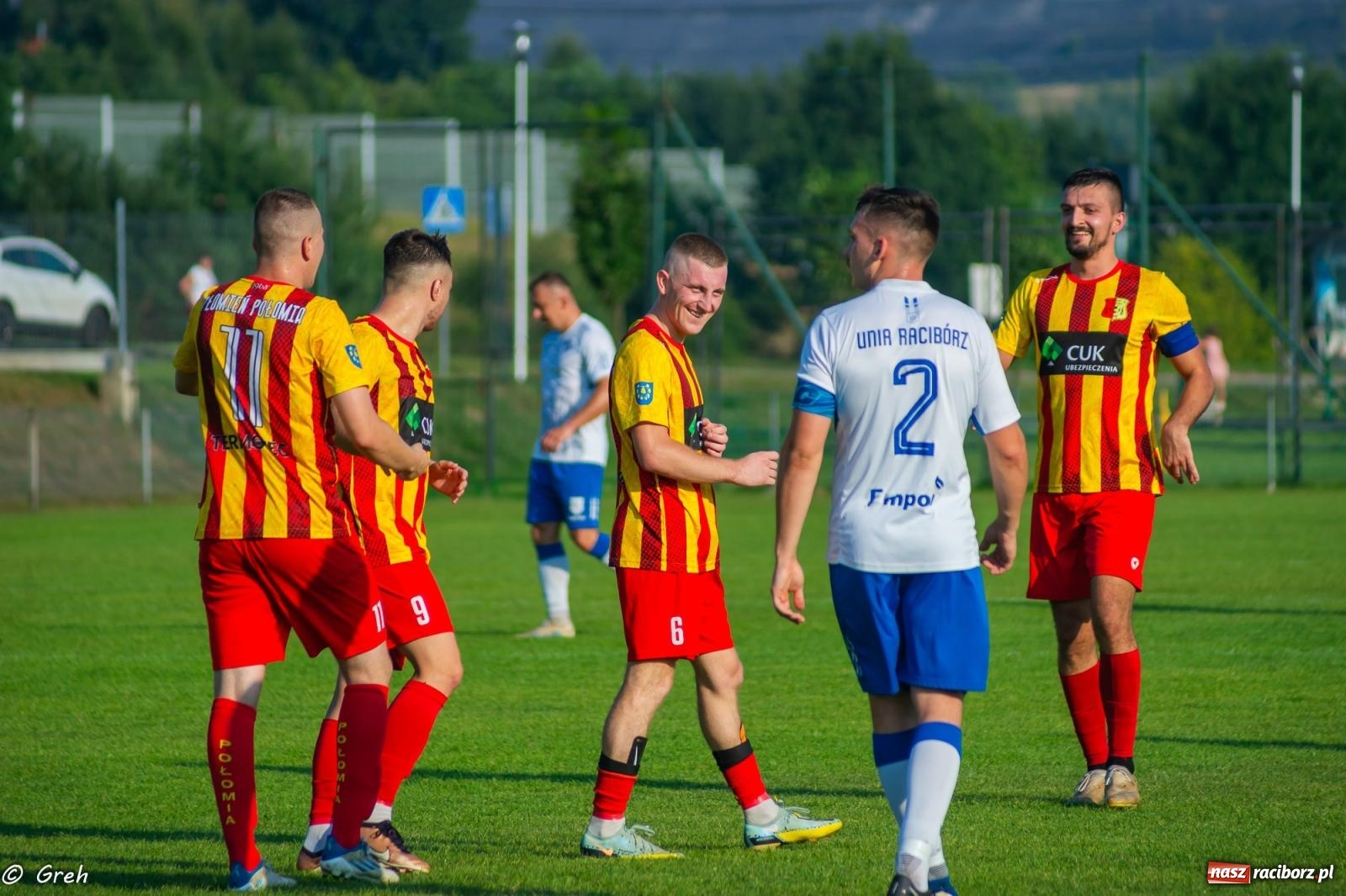 Zdjęcie w galerii na portalu naszraciborz.pl: Płomień z Połomi pochłonął Racibórz. Kolejny mecz Unii bez punktów [FOTO] wiadomości z regionu