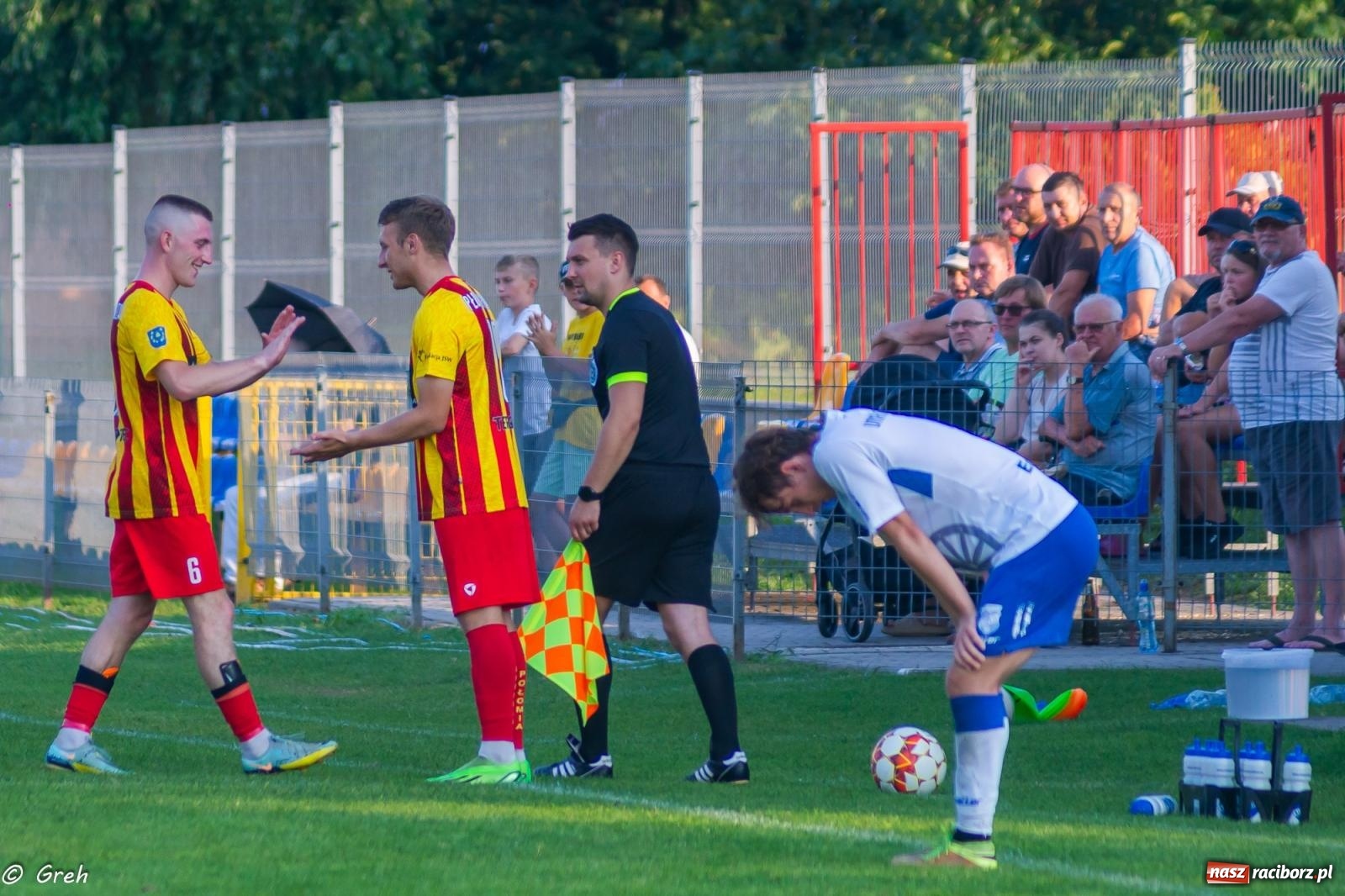 Zdjęcie w galerii na portalu naszraciborz.pl: Płomień z Połomi pochłonął Racibórz. Kolejny mecz Unii bez punktów [FOTO] wiadomości z regionu