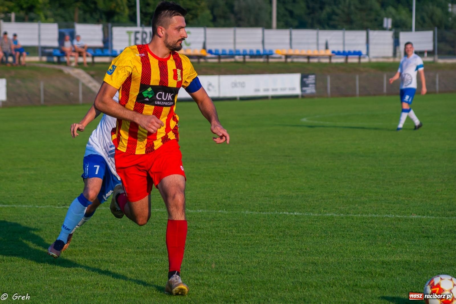 Zdjęcie w galerii na portalu naszraciborz.pl: Płomień z Połomi pochłonął Racibórz. Kolejny mecz Unii bez punktów [FOTO] wiadomości z regionu