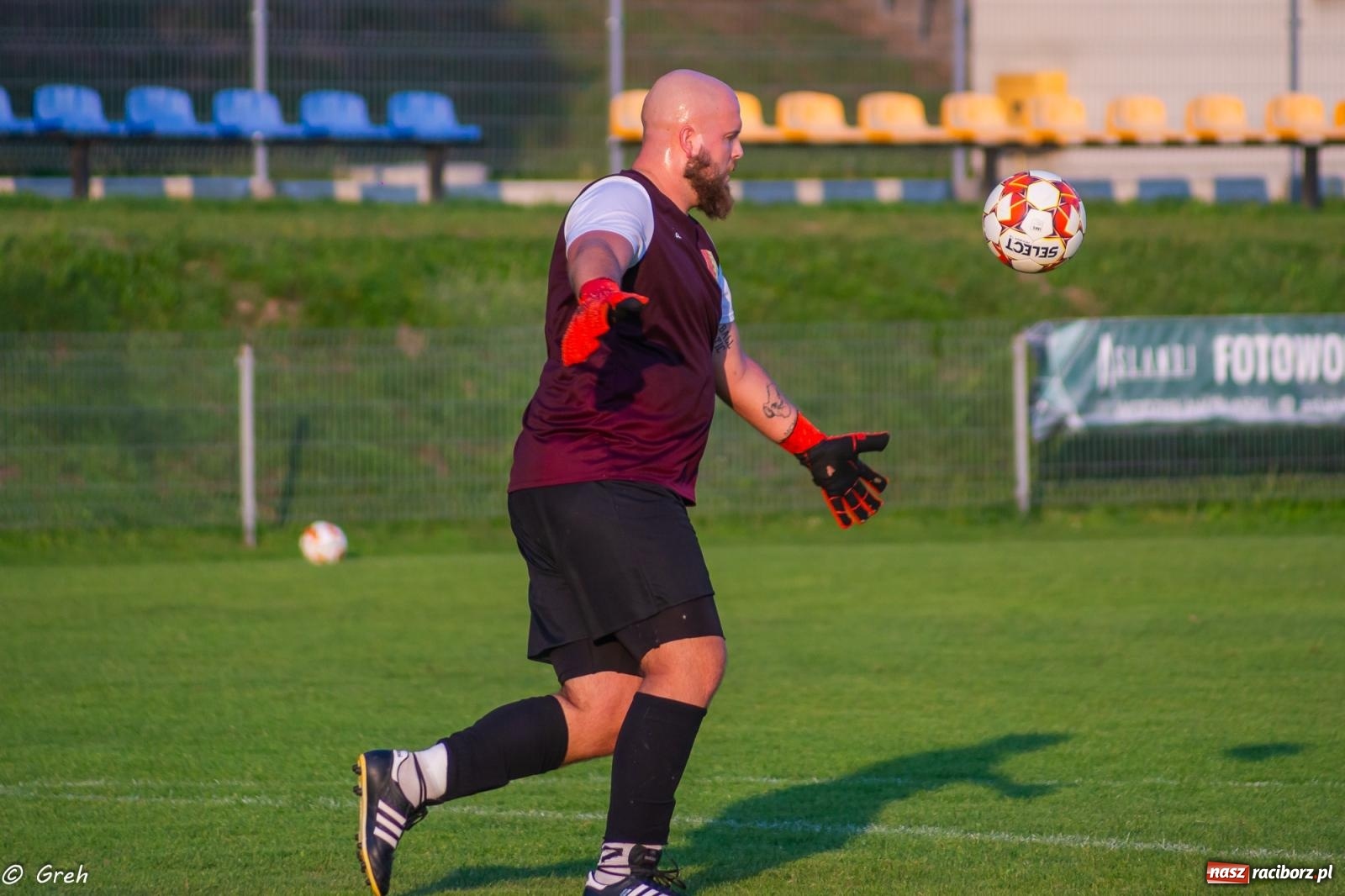 Zdjęcie w galerii na portalu naszraciborz.pl: Płomień z Połomi pochłonął Racibórz. Kolejny mecz Unii bez punktów [FOTO] wiadomości z regionu