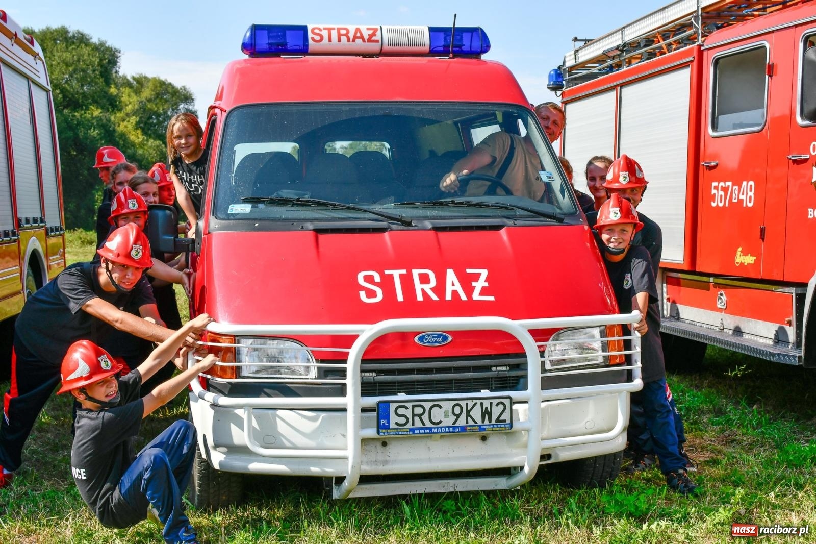 Zdjęcie w galerii na portalu naszraciborz.pl: Młodzieżowe drużyny pożarnicze rywalizują w Bojanowie [FOTO i WIDEO] wiadomości z regionu