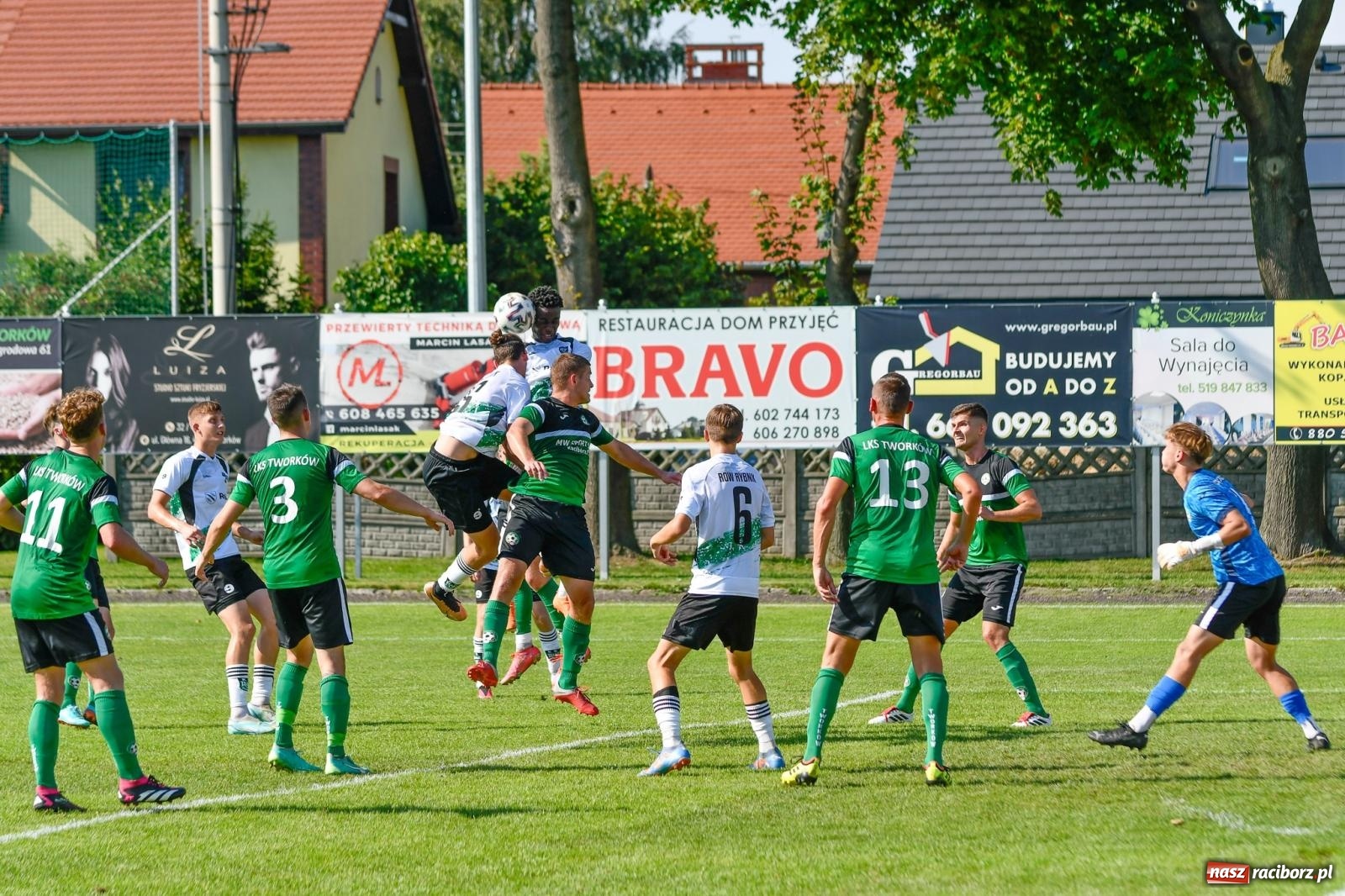 Zdjęcie w galerii na portalu naszraciborz.pl: Tworków i Rybnik podzieliły się punktami [FOTO i WIDEO] wiadomości z regionu
