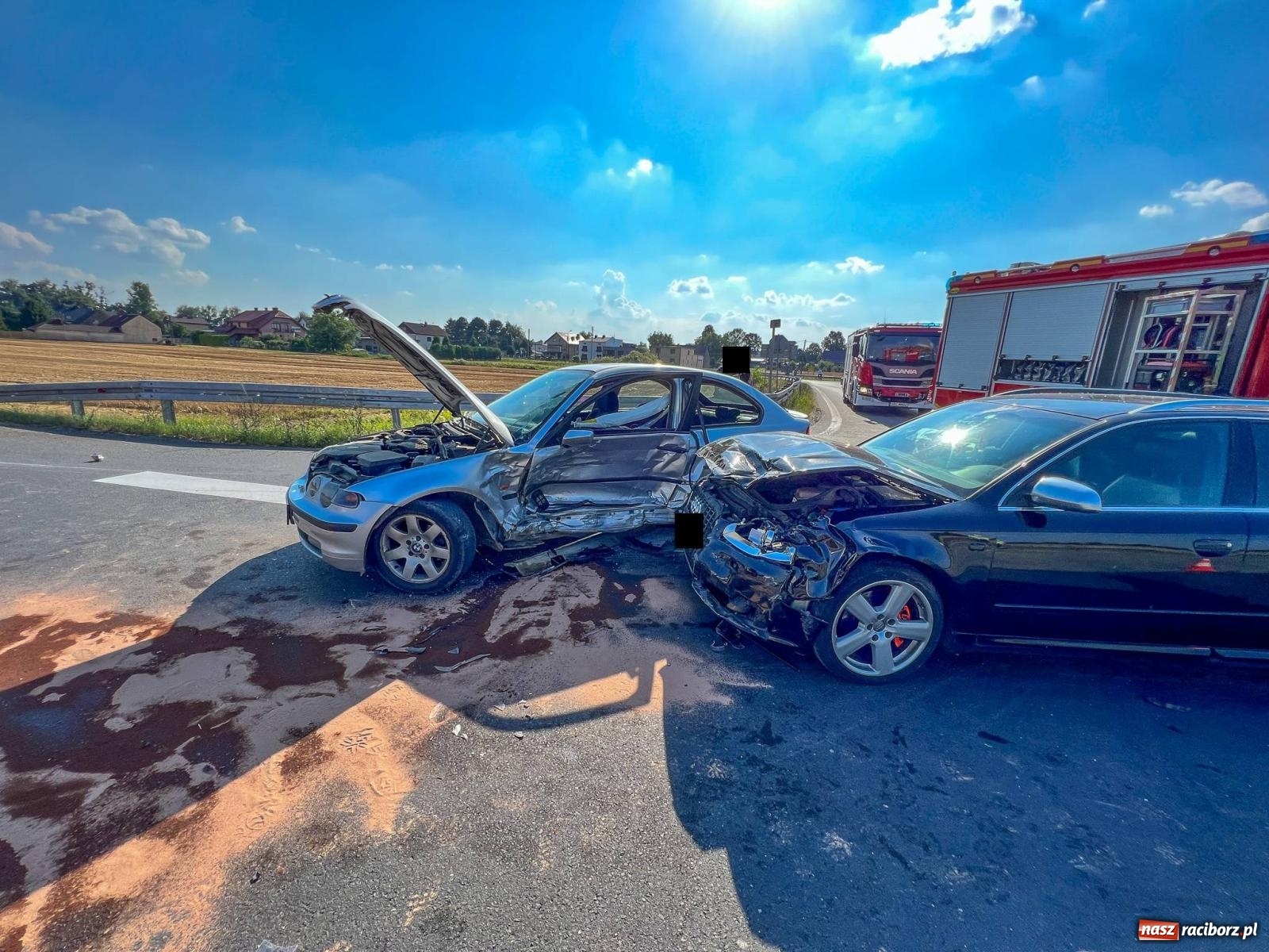 Zdjęcie w galerii na portalu naszraciborz.pl: Wypadek w Zabełkowie. Śmigłowiec LPR lądował po 12-latkę [FOTO] wiadomości z regionu