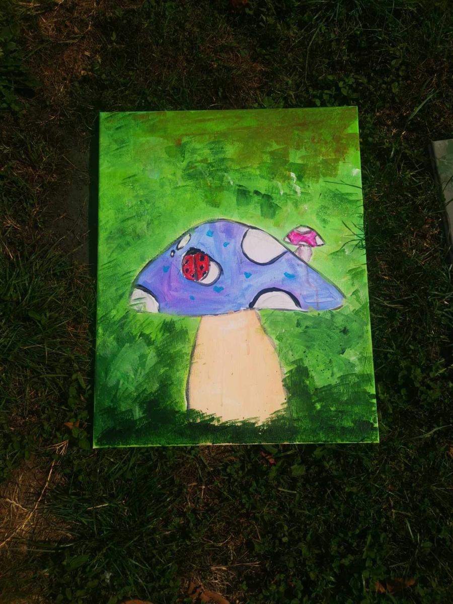 Zdjęcie w galerii na portalu naszraciborz.pl: MDK zorganizował w Rudach plener malarski wiadomości z regionu