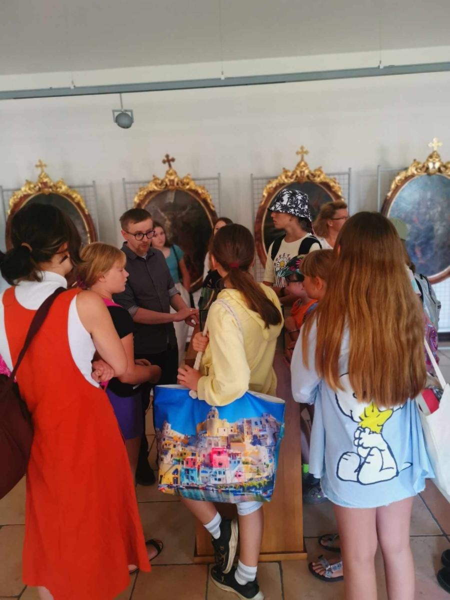 Zdjęcie w galerii na portalu naszraciborz.pl: MDK zorganizował w Rudach plener malarski wiadomości z regionu