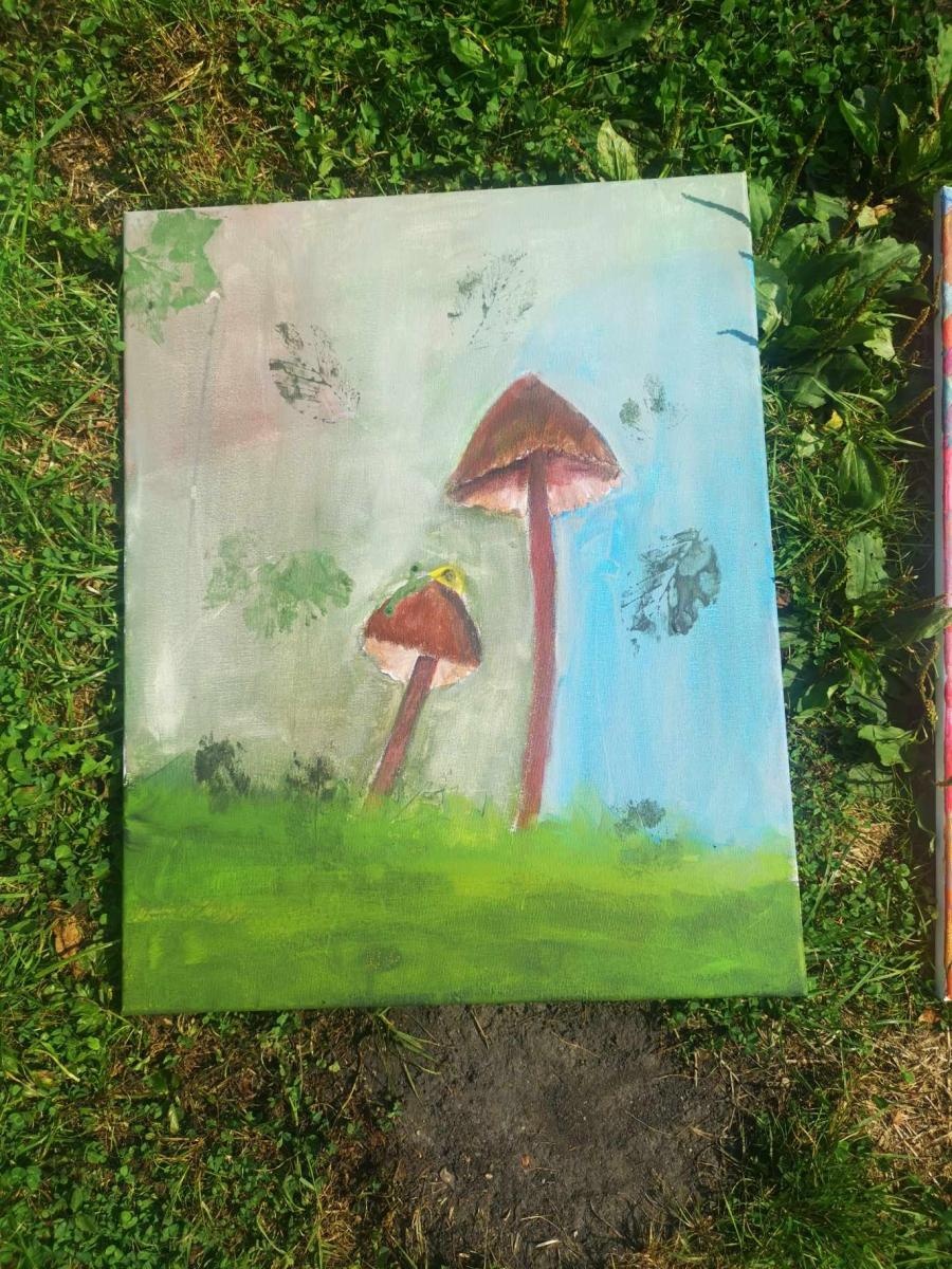 Zdjęcie w galerii na portalu naszraciborz.pl: MDK zorganizował w Rudach plener malarski wiadomości z regionu