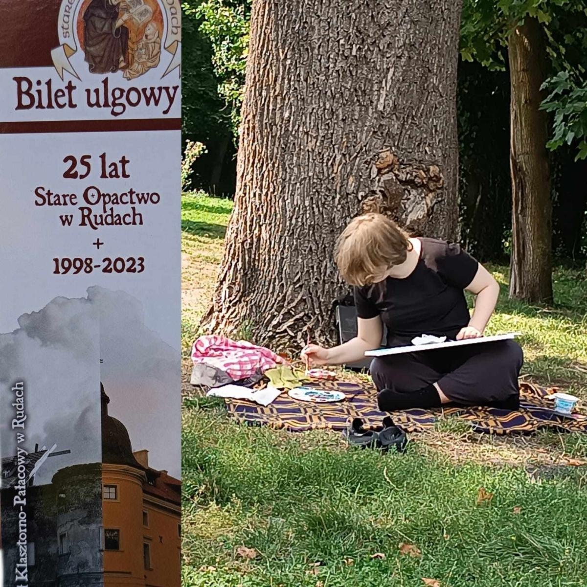Zdjęcie w galerii na portalu naszraciborz.pl: MDK zorganizował w Rudach plener malarski wiadomości z regionu