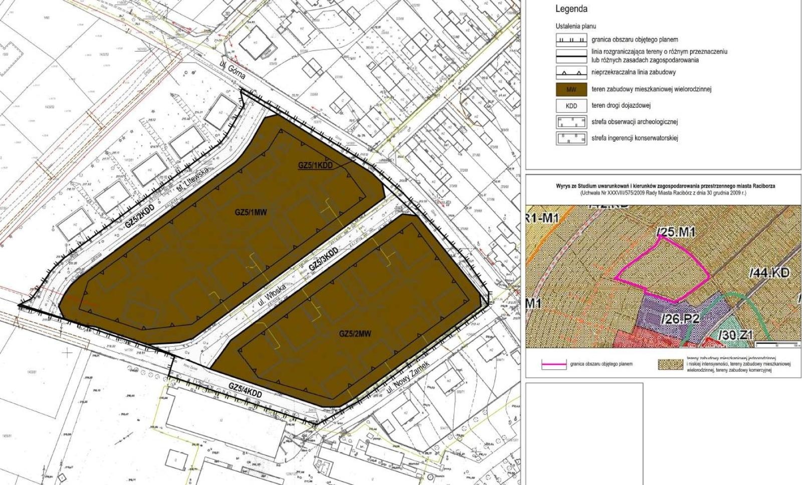 Zdjęcie w galerii na portalu naszraciborz.pl: Zmiana planu dla Ocic. Będą tereny pod budownictwo wielorodzinne wiadomości z regionu
