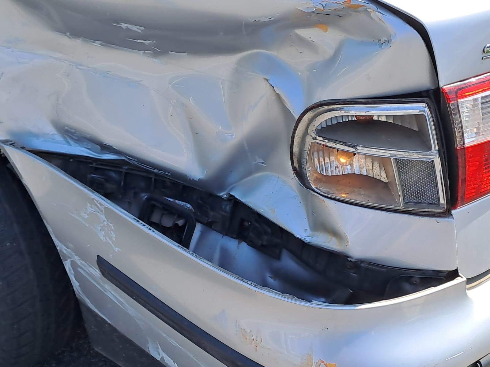 Zdjęcie w galerii na portalu naszraciborz.pl: Zderzenie ciężarówki z osobówką w Tworkowie wiadomości z regionu