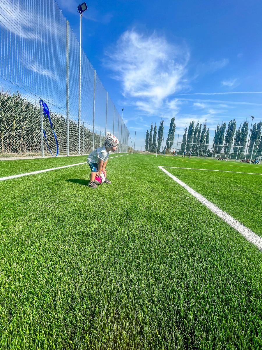 Zdjęcie w galerii na portalu naszraciborz.pl: Wojnowicka Munio Arena ma nowoczesne boisko wielofunkcyjne wiadomości z regionu