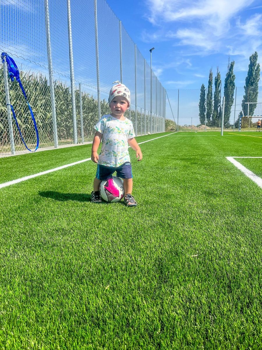 Zdjęcie w galerii na portalu naszraciborz.pl: Wojnowicka Munio Arena ma nowoczesne boisko wielofunkcyjne wiadomości z regionu