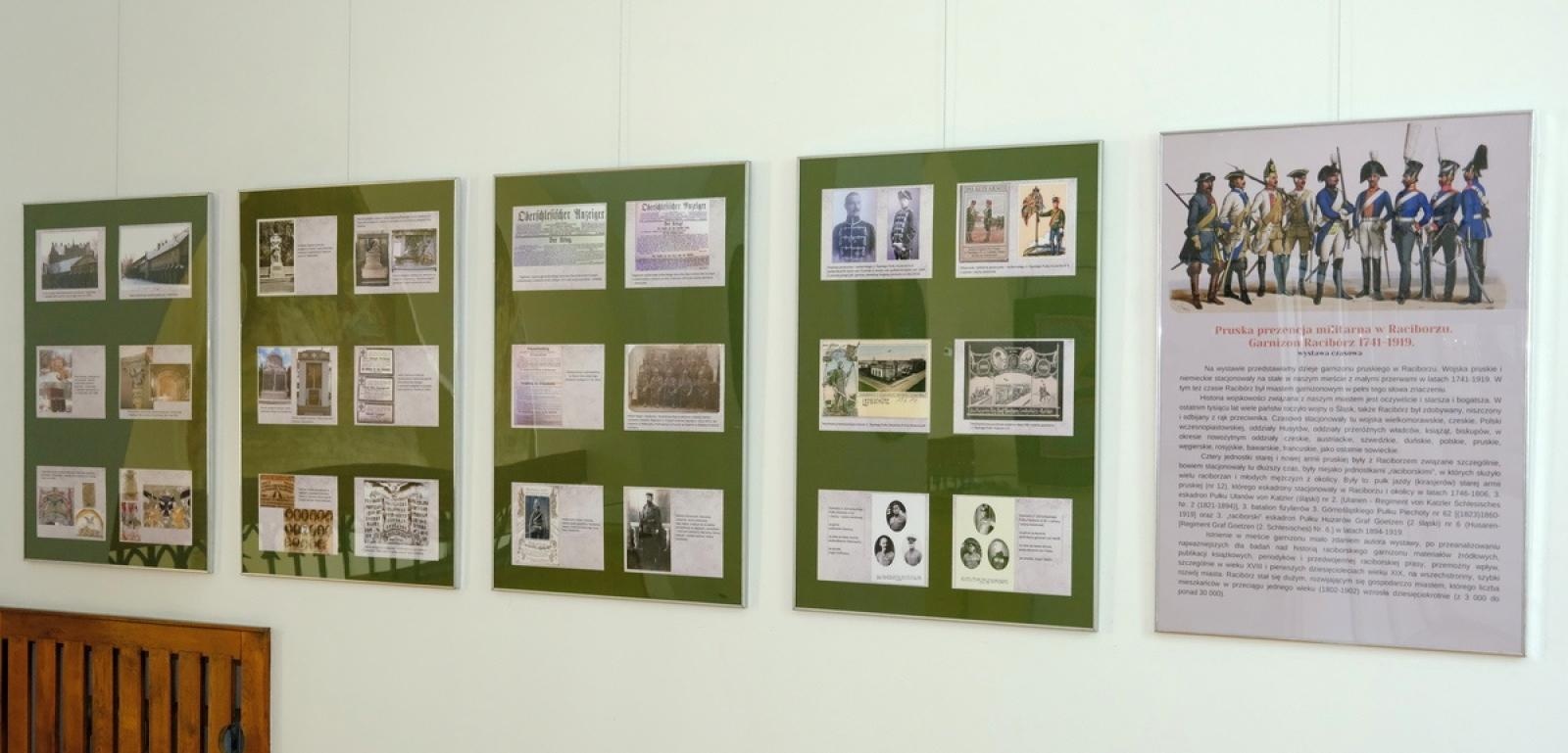 Zdjęcie w galerii na portalu naszraciborz.pl: Historia raciborskiej wojskowości na wystawie w Muzeum wiadomości z regionu