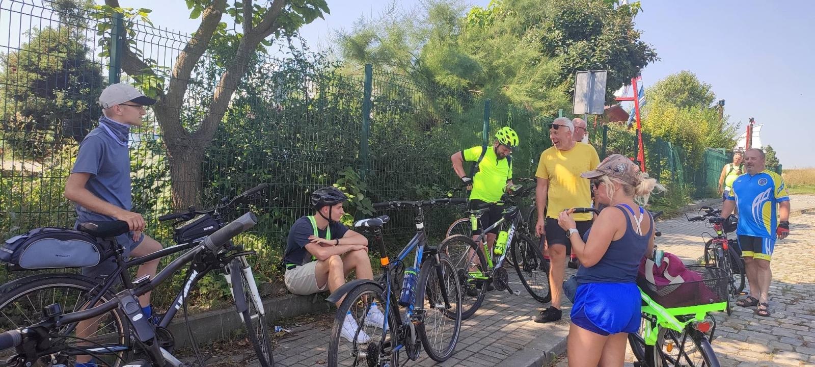 Zdjęcie w galerii na portalu naszraciborz.pl: W siedem godzin rowerem z Raciborza nad Jezioro Nyskie wiadomości z regionu