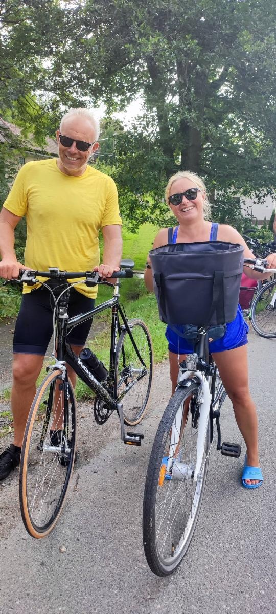 Zdjęcie w galerii na portalu naszraciborz.pl: W siedem godzin rowerem z Raciborza nad Jezioro Nyskie wiadomości z regionu