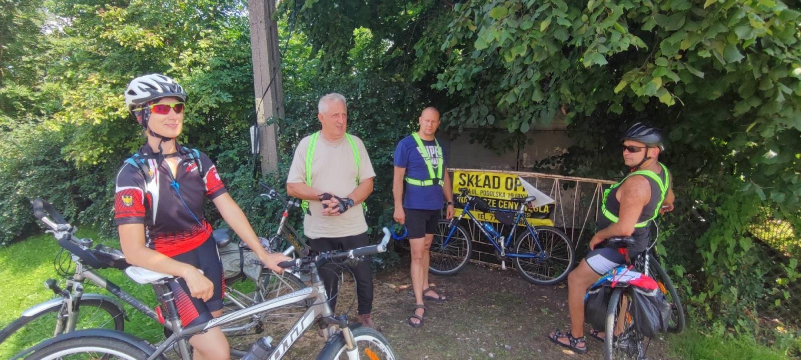 Zdjęcie w galerii na portalu naszraciborz.pl: W siedem godzin rowerem z Raciborza nad Jezioro Nyskie wiadomości z regionu
