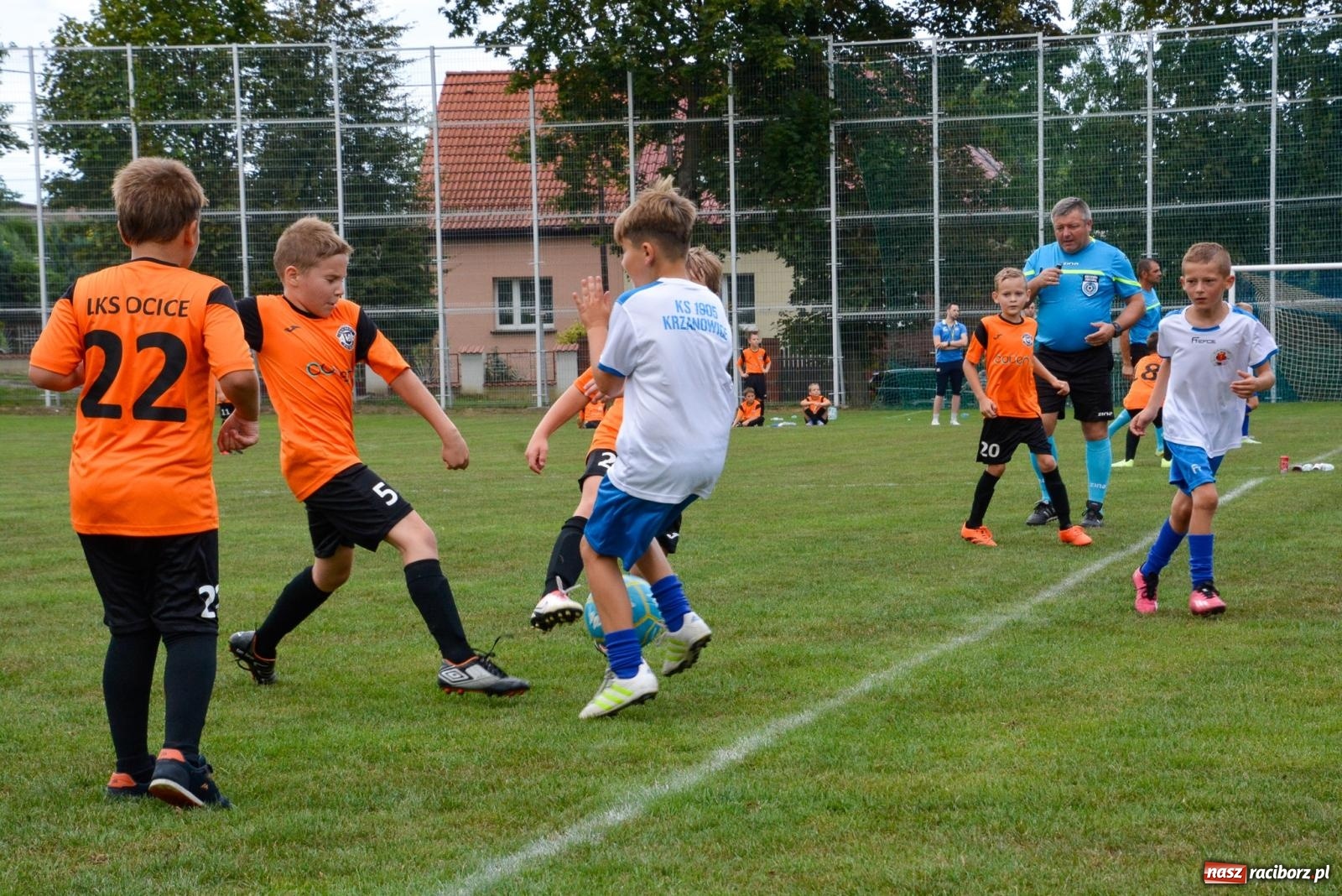 Zdjęcie w galerii na portalu naszraciborz.pl: Piłkarskie pożegnanie lata na Ocicach [FOTO i WIDEO] wiadomości z regionu