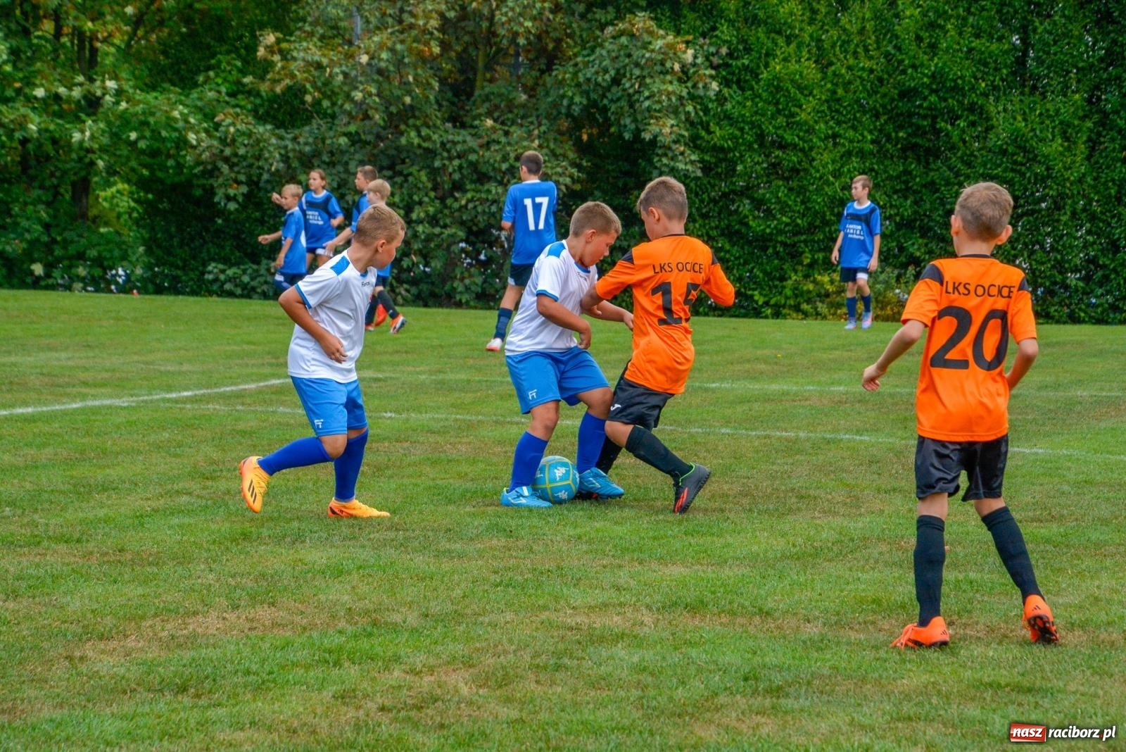 Zdjęcie w galerii na portalu naszraciborz.pl: Piłkarskie pożegnanie lata na Ocicach [FOTO i WIDEO] wiadomości z regionu