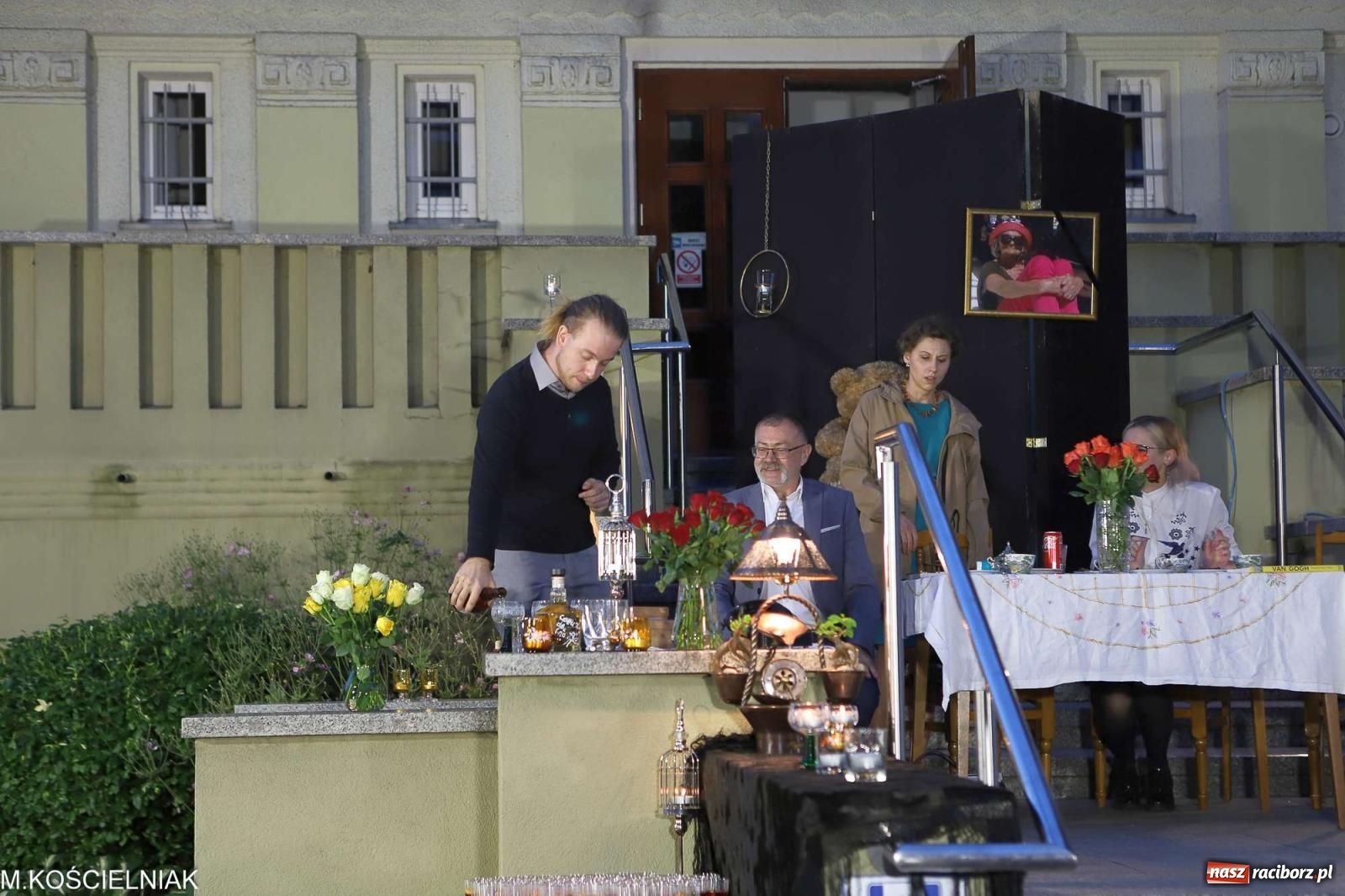 Zdjęcie w galerii na portalu naszraciborz.pl: Bóg mordu. Letni Teatr na Schodach przy Kasprowicza wiadomości z regionu