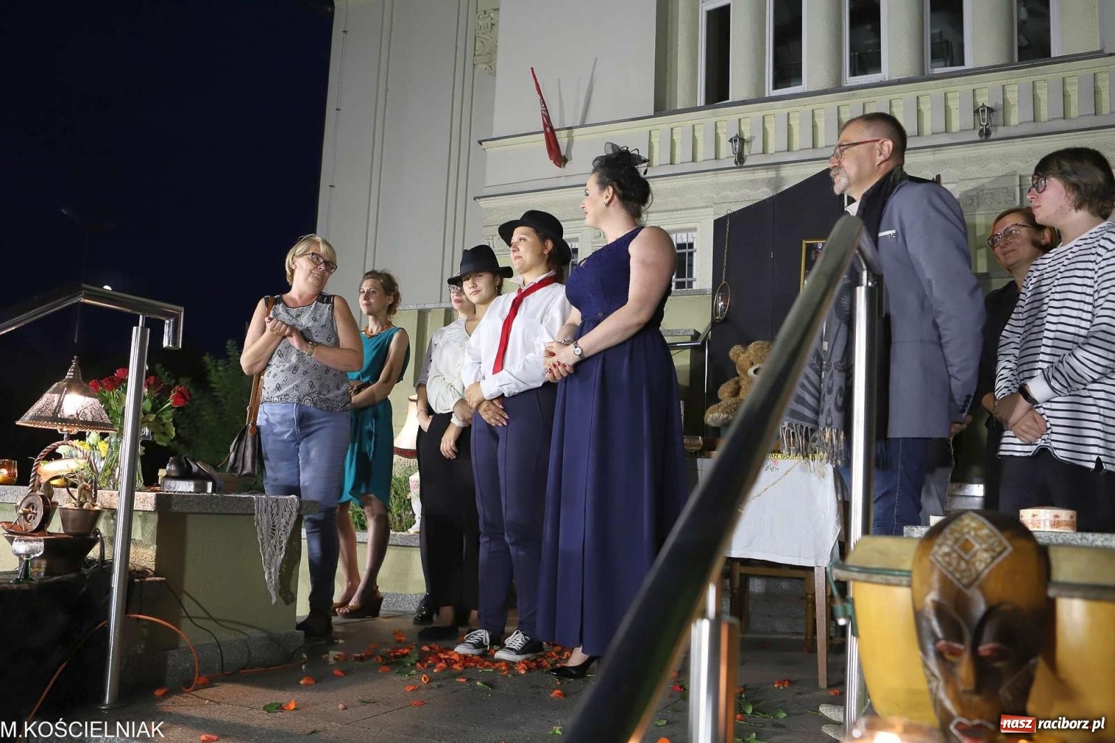 Zdjęcie w galerii na portalu naszraciborz.pl: Bóg mordu. Letni Teatr na Schodach przy Kasprowicza wiadomości z regionu