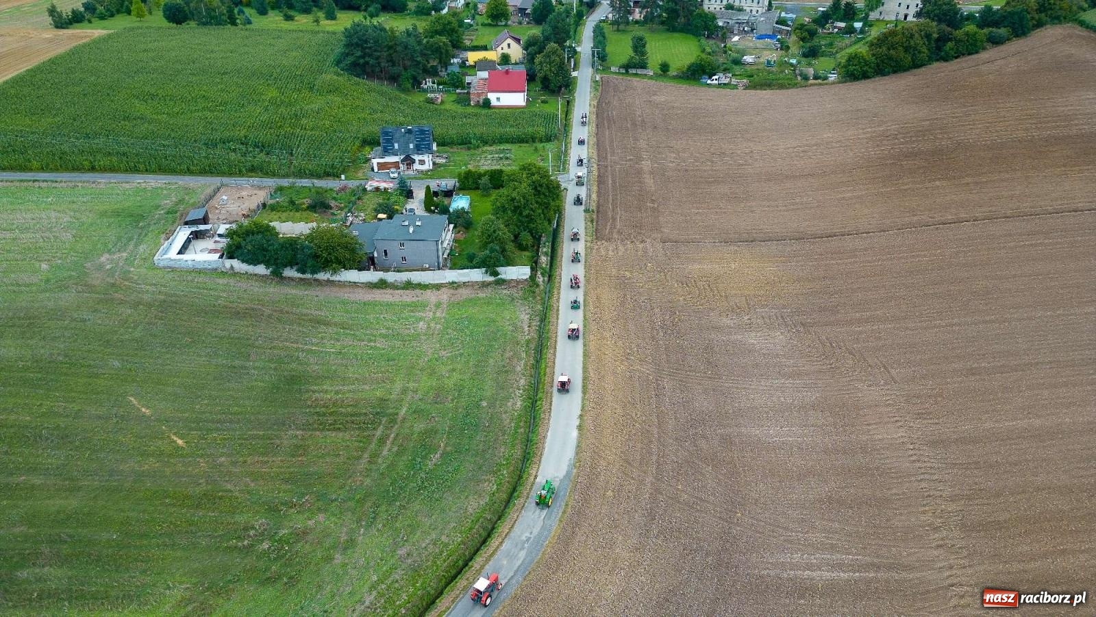 Zdjęcie w galerii na portalu naszraciborz.pl: Krowiarki Ciapek Racing 3. Parada traktorów wiadomości z regionu