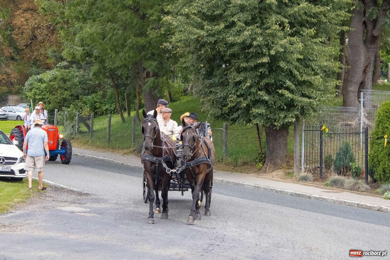 Zdjęcie w galerii na portalu naszraciborz.pl: Krowiarki Ciapek Racing 3. Parada traktorów wiadomości z regionu