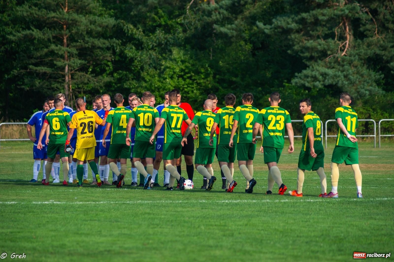 Zdjęcie w galerii na portalu naszraciborz.pl: B klasa. Pierwsze punkty beniaminka z Kuźni Raciborskiej [FOTO] wiadomości z regionu