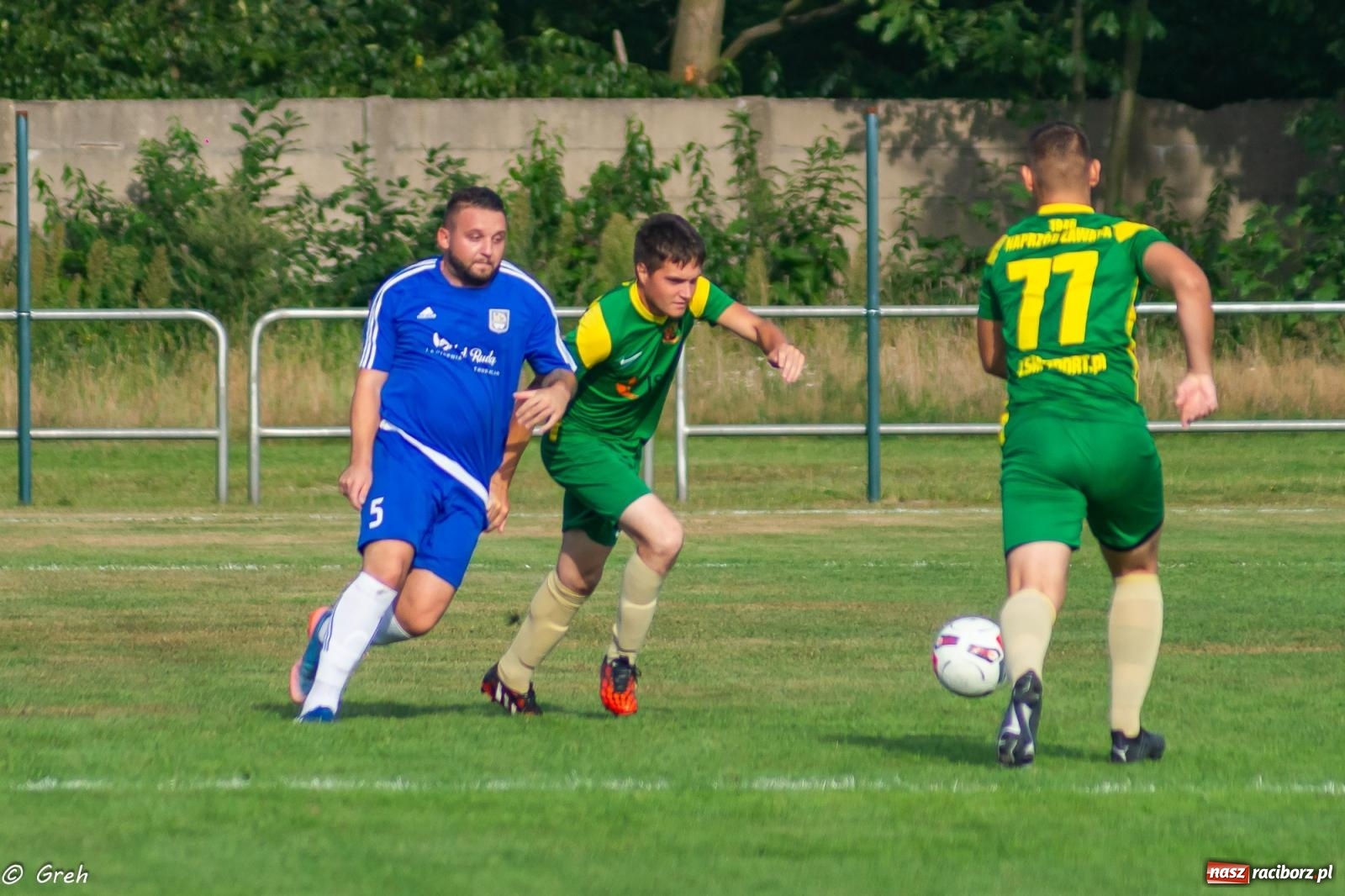 Zdjęcie w galerii na portalu naszraciborz.pl: B klasa. Pierwsze punkty beniaminka z Kuźni Raciborskiej [FOTO] wiadomości z regionu