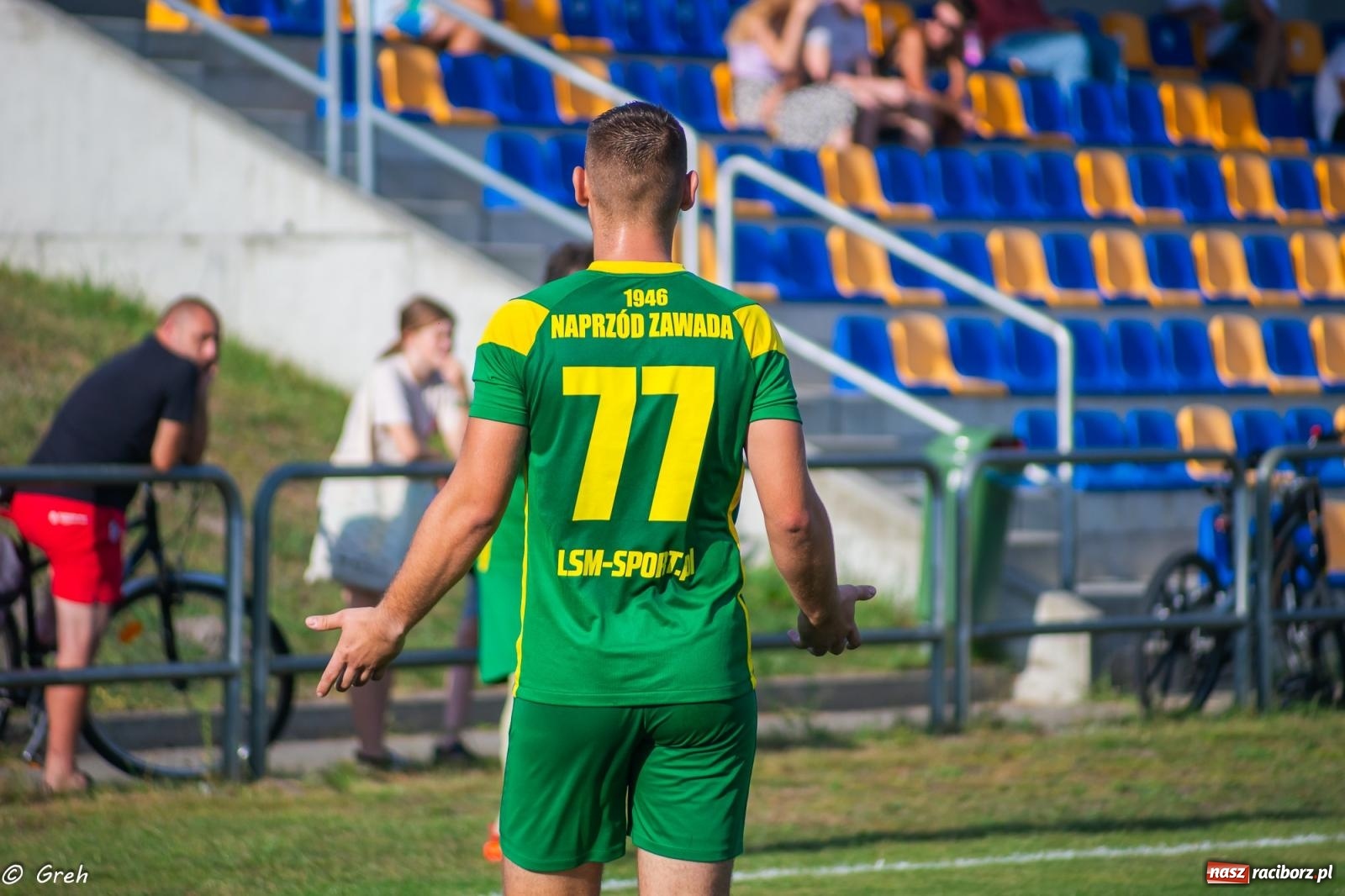 Zdjęcie w galerii na portalu naszraciborz.pl: B klasa. Pierwsze punkty beniaminka z Kuźni Raciborskiej [FOTO] wiadomości z regionu