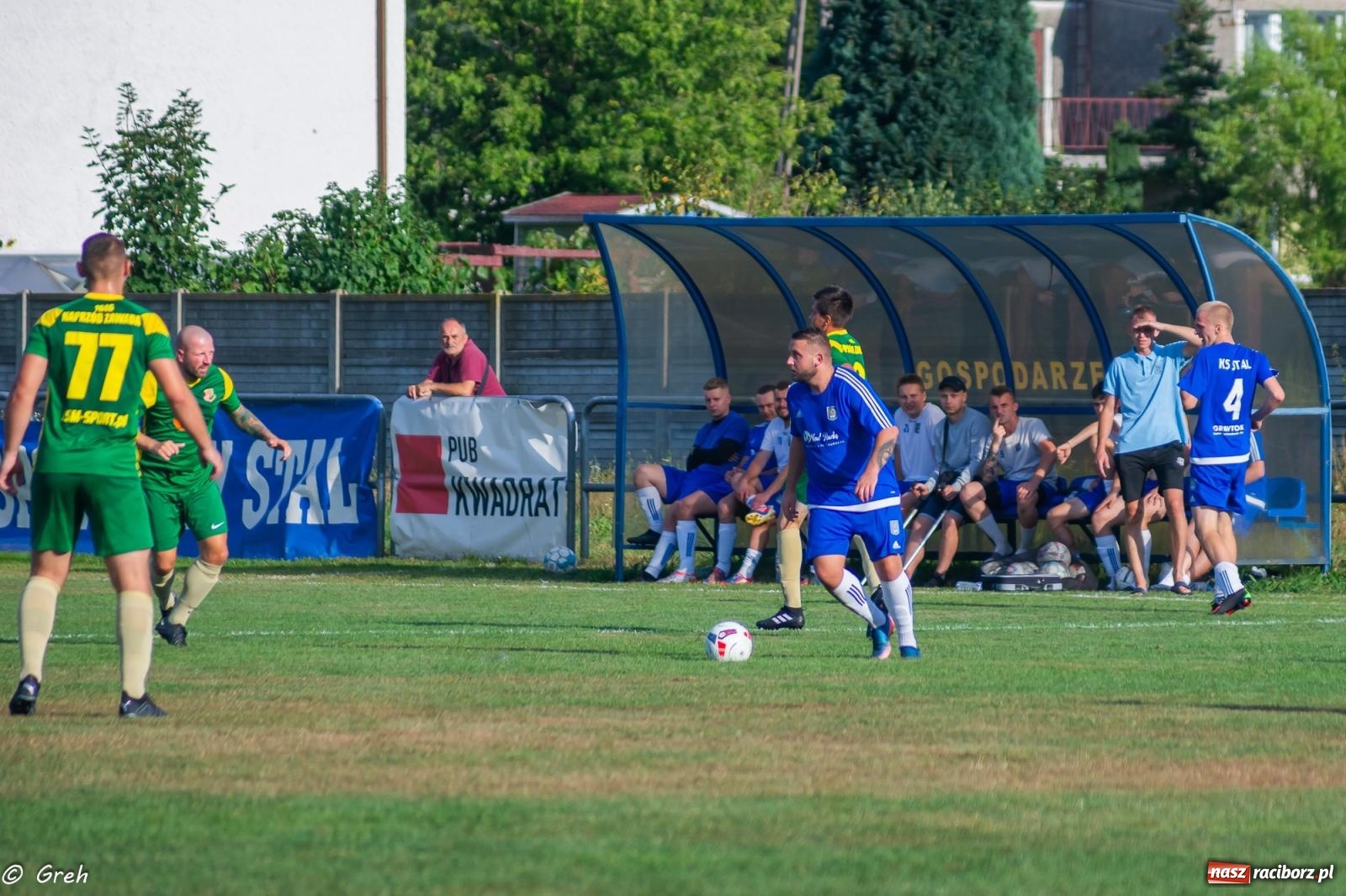 Zdjęcie w galerii na portalu naszraciborz.pl: B klasa. Pierwsze punkty beniaminka z Kuźni Raciborskiej [FOTO] wiadomości z regionu