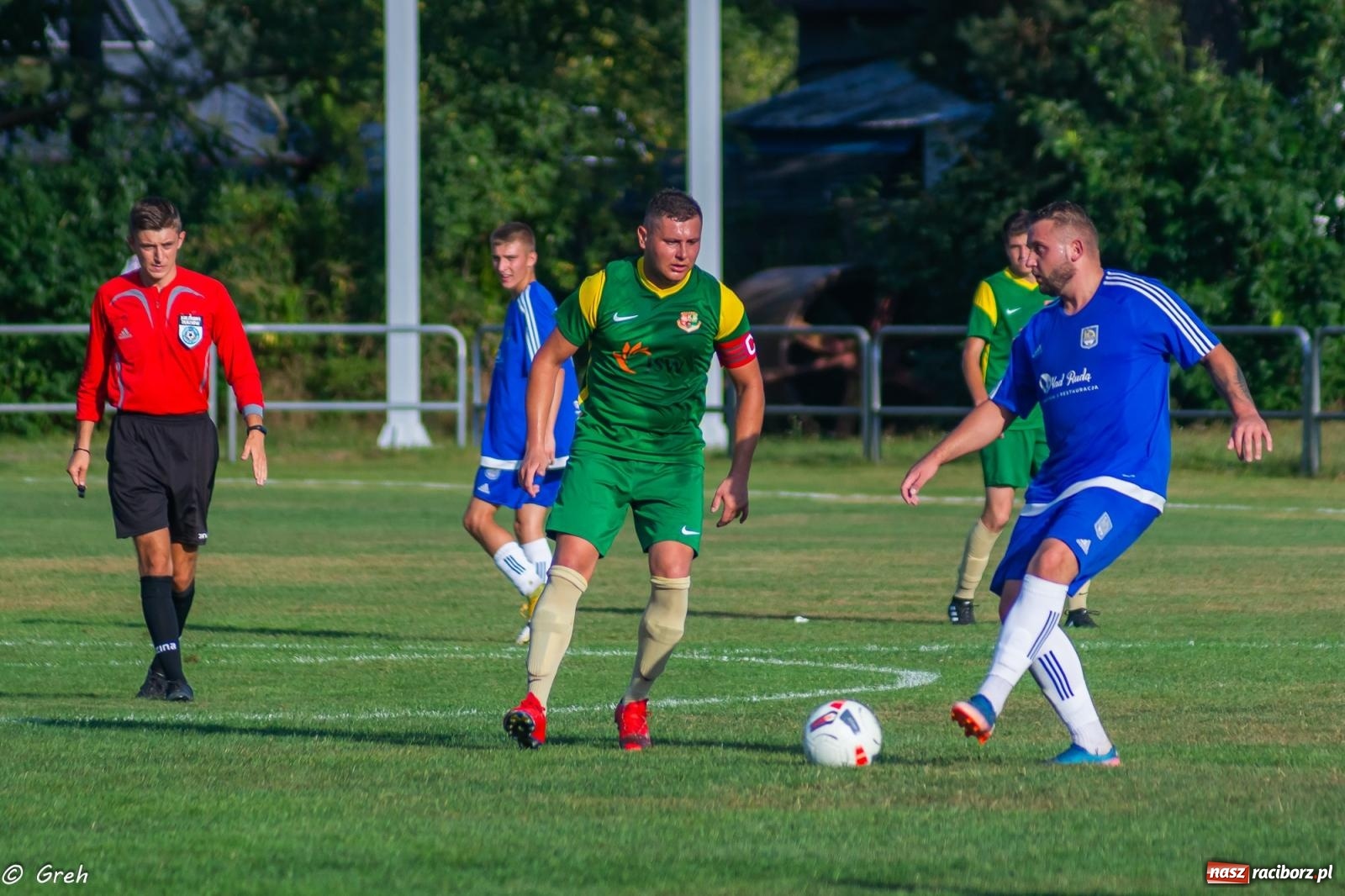 Zdjęcie w galerii na portalu naszraciborz.pl: B klasa. Pierwsze punkty beniaminka z Kuźni Raciborskiej [FOTO] wiadomości z regionu