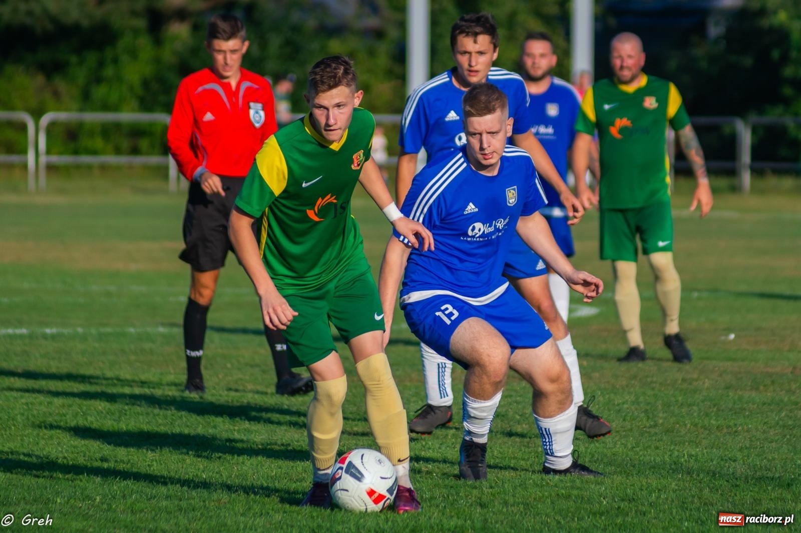 Zdjęcie w galerii na portalu naszraciborz.pl: B klasa. Pierwsze punkty beniaminka z Kuźni Raciborskiej [FOTO] wiadomości z regionu