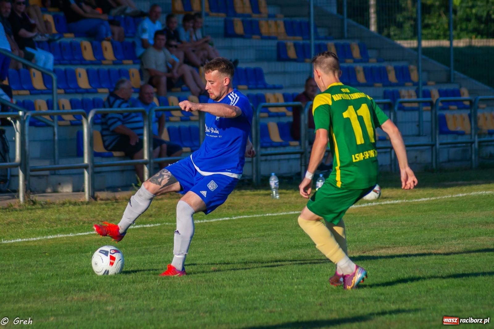 Zdjęcie w galerii na portalu naszraciborz.pl: B klasa. Pierwsze punkty beniaminka z Kuźni Raciborskiej [FOTO] wiadomości z regionu