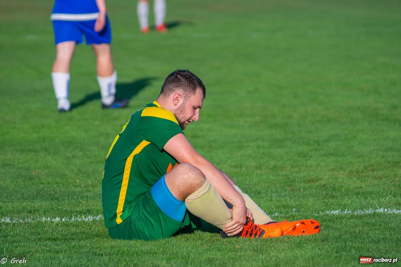 Zdjęcie w galerii na portalu naszraciborz.pl: B klasa. Pierwsze punkty beniaminka z Kuźni Raciborskiej [FOTO] wiadomości z regionu