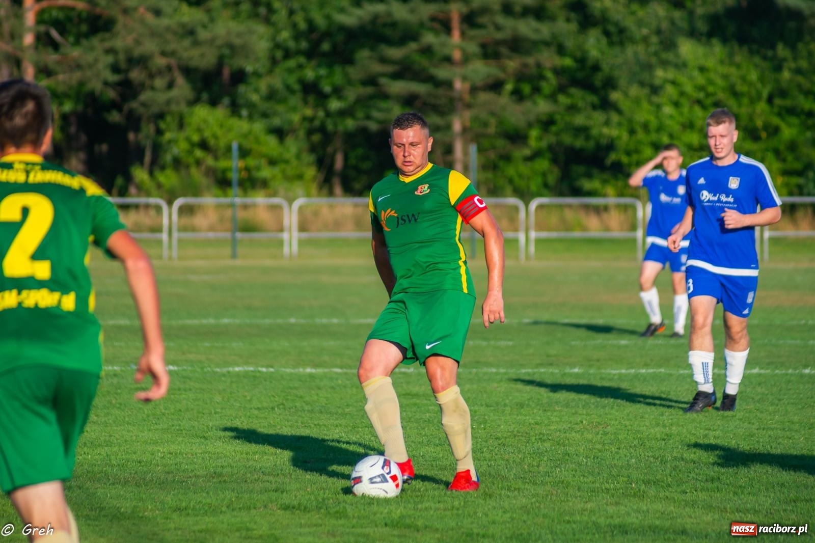 Zdjęcie w galerii na portalu naszraciborz.pl: B klasa. Pierwsze punkty beniaminka z Kuźni Raciborskiej [FOTO] wiadomości z regionu