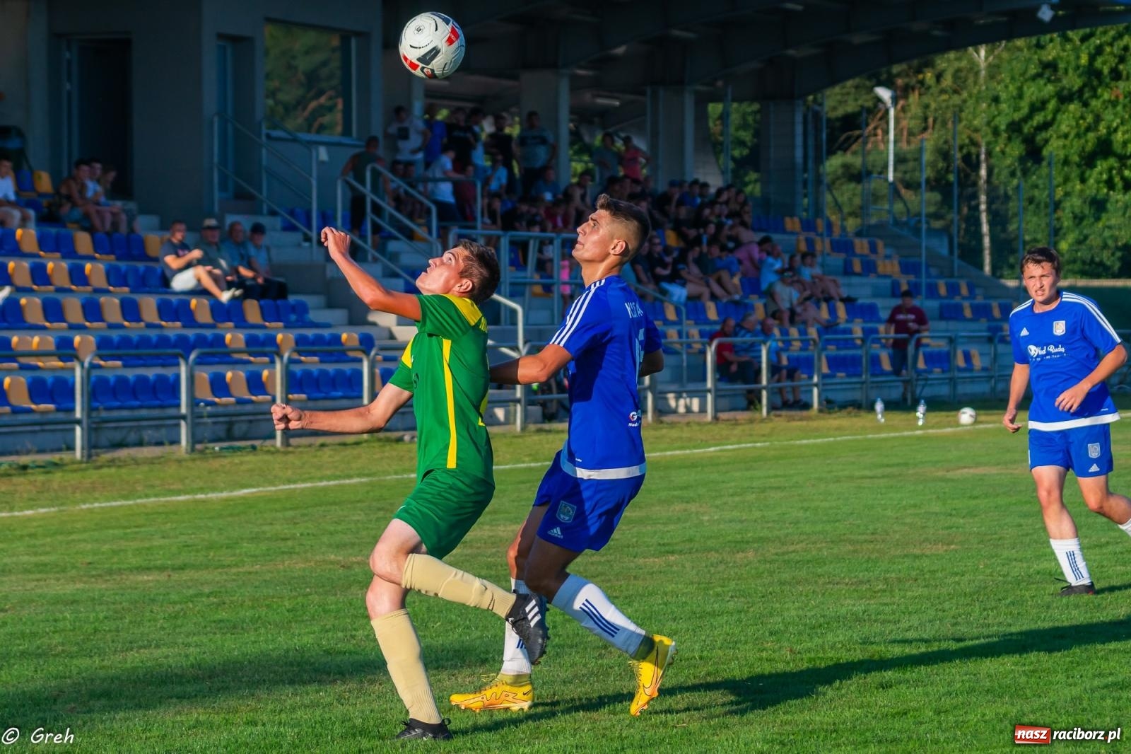 Zdjęcie w galerii na portalu naszraciborz.pl: B klasa. Pierwsze punkty beniaminka z Kuźni Raciborskiej [FOTO] wiadomości z regionu