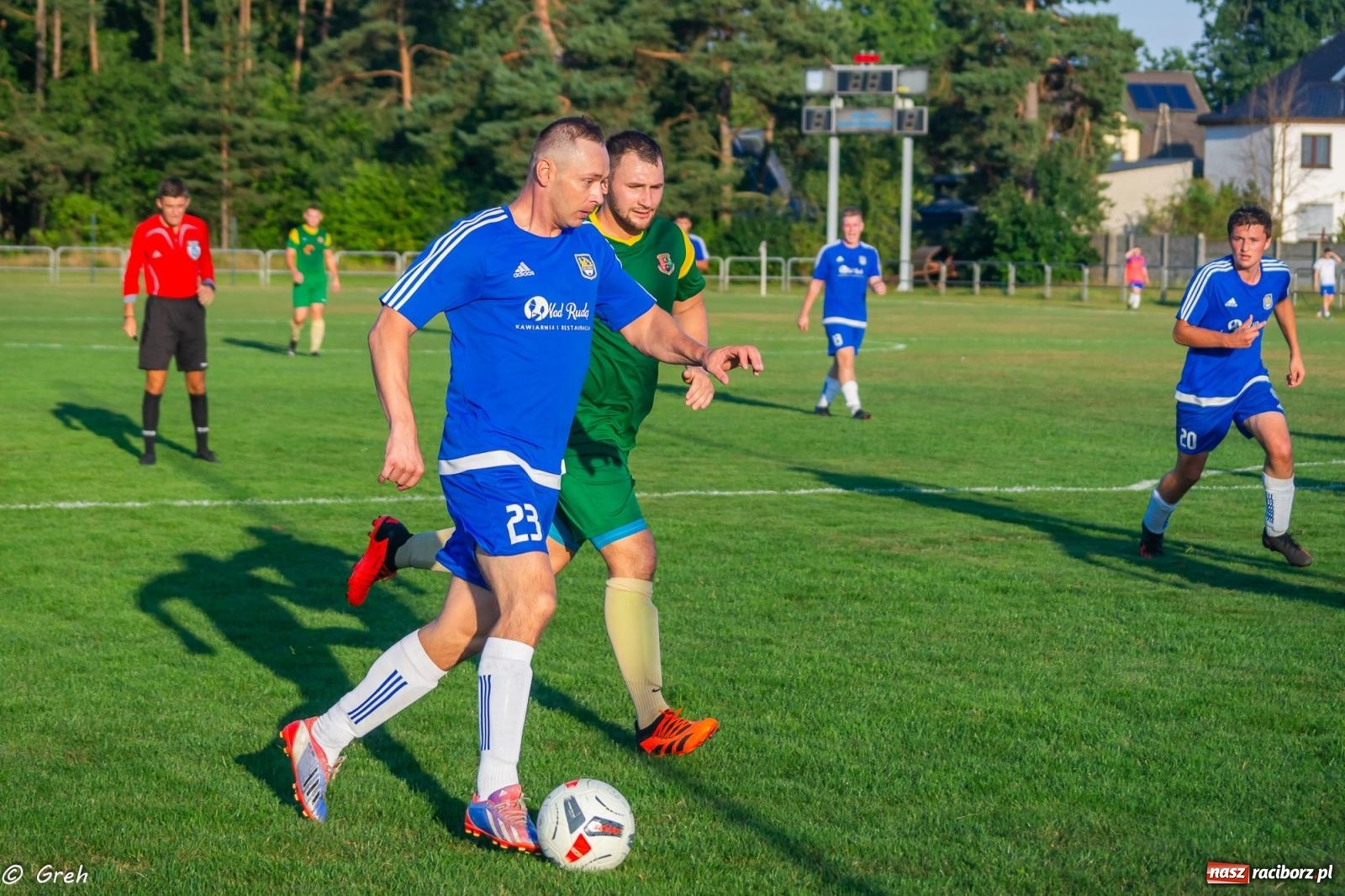 Zdjęcie w galerii na portalu naszraciborz.pl: B klasa. Pierwsze punkty beniaminka z Kuźni Raciborskiej [FOTO] wiadomości z regionu