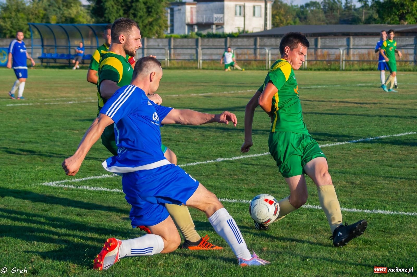 Zdjęcie w galerii na portalu naszraciborz.pl: B klasa. Pierwsze punkty beniaminka z Kuźni Raciborskiej [FOTO] wiadomości z regionu