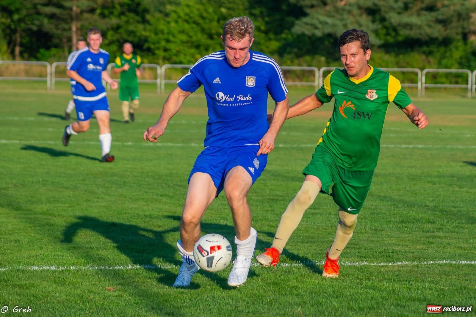 Zdjęcie w galerii na portalu naszraciborz.pl: B klasa. Pierwsze punkty beniaminka z Kuźni Raciborskiej [FOTO] wiadomości z regionu