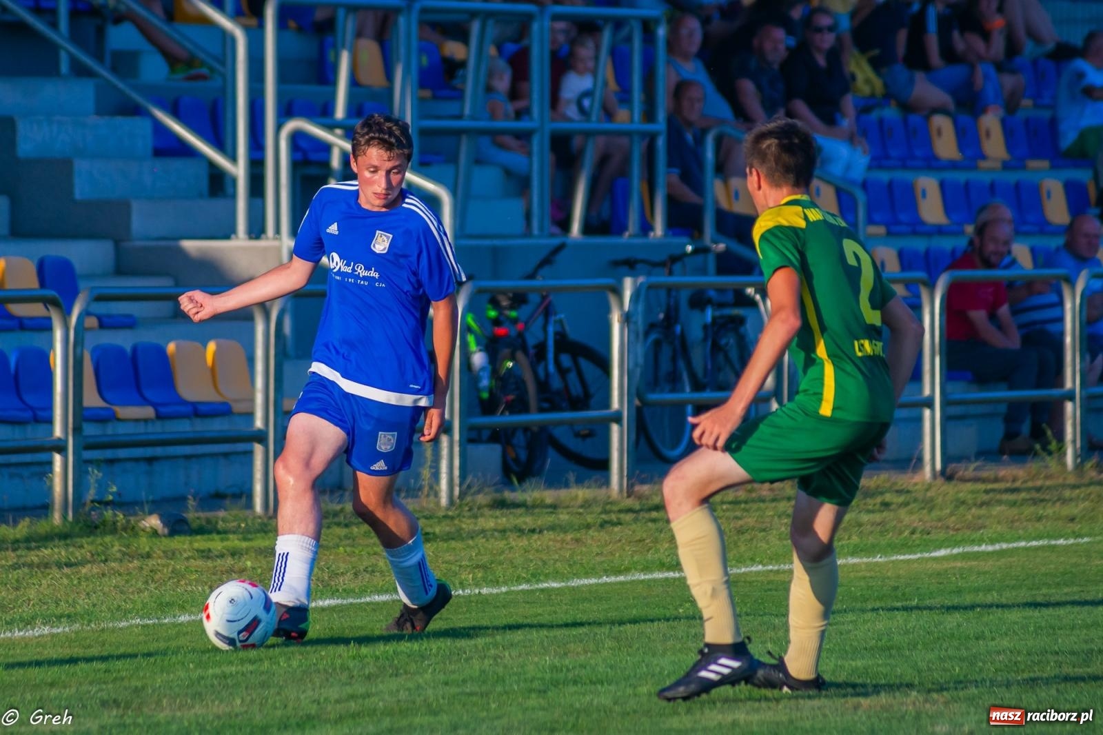 Zdjęcie w galerii na portalu naszraciborz.pl: B klasa. Pierwsze punkty beniaminka z Kuźni Raciborskiej [FOTO] wiadomości z regionu