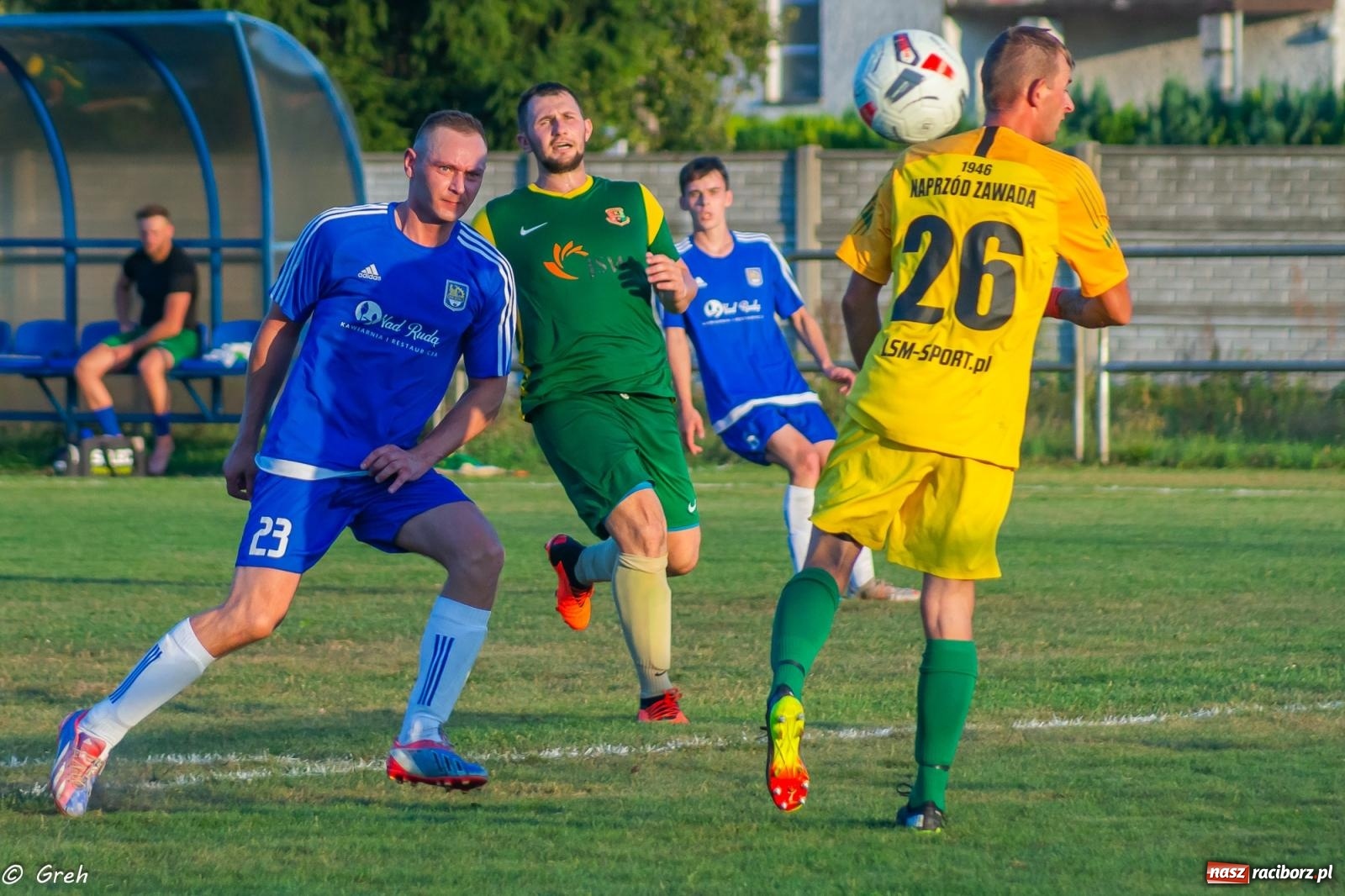 Zdjęcie w galerii na portalu naszraciborz.pl: B klasa. Pierwsze punkty beniaminka z Kuźni Raciborskiej [FOTO] wiadomości z regionu